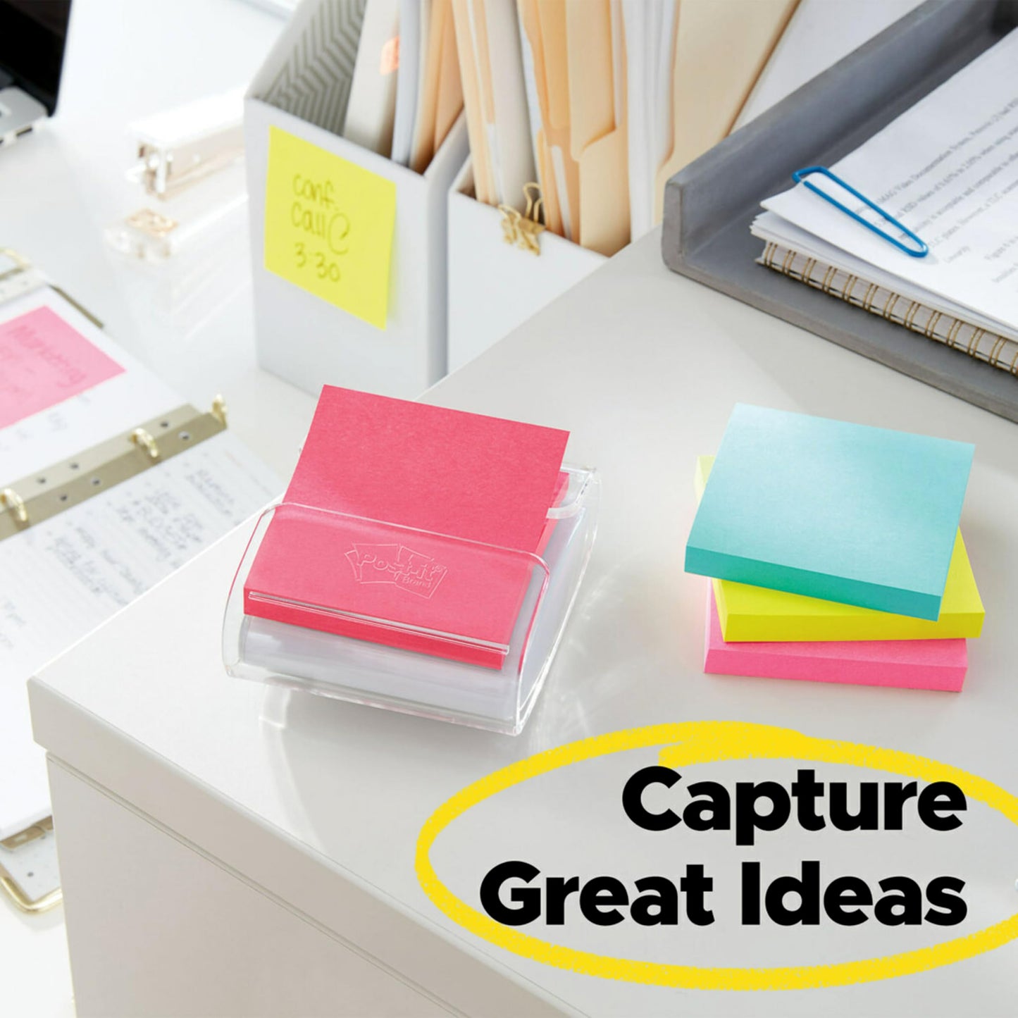 Post-it Pop-up Notes, 18 Sticky Note Pads, 3 x 3 in., School Supplies, Office Products, Accordion Sticky Notes Work with Pop-Up Note Dispenser, Poptimistic Collection