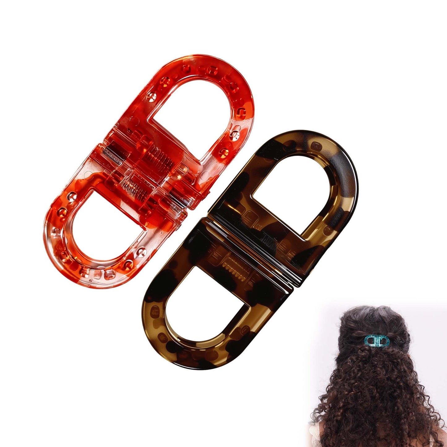 Upgrade Magnetic Hair Clips,Strong Hold Magnetic Styling Clips,Suitable for various hair types and everyday styling (F)