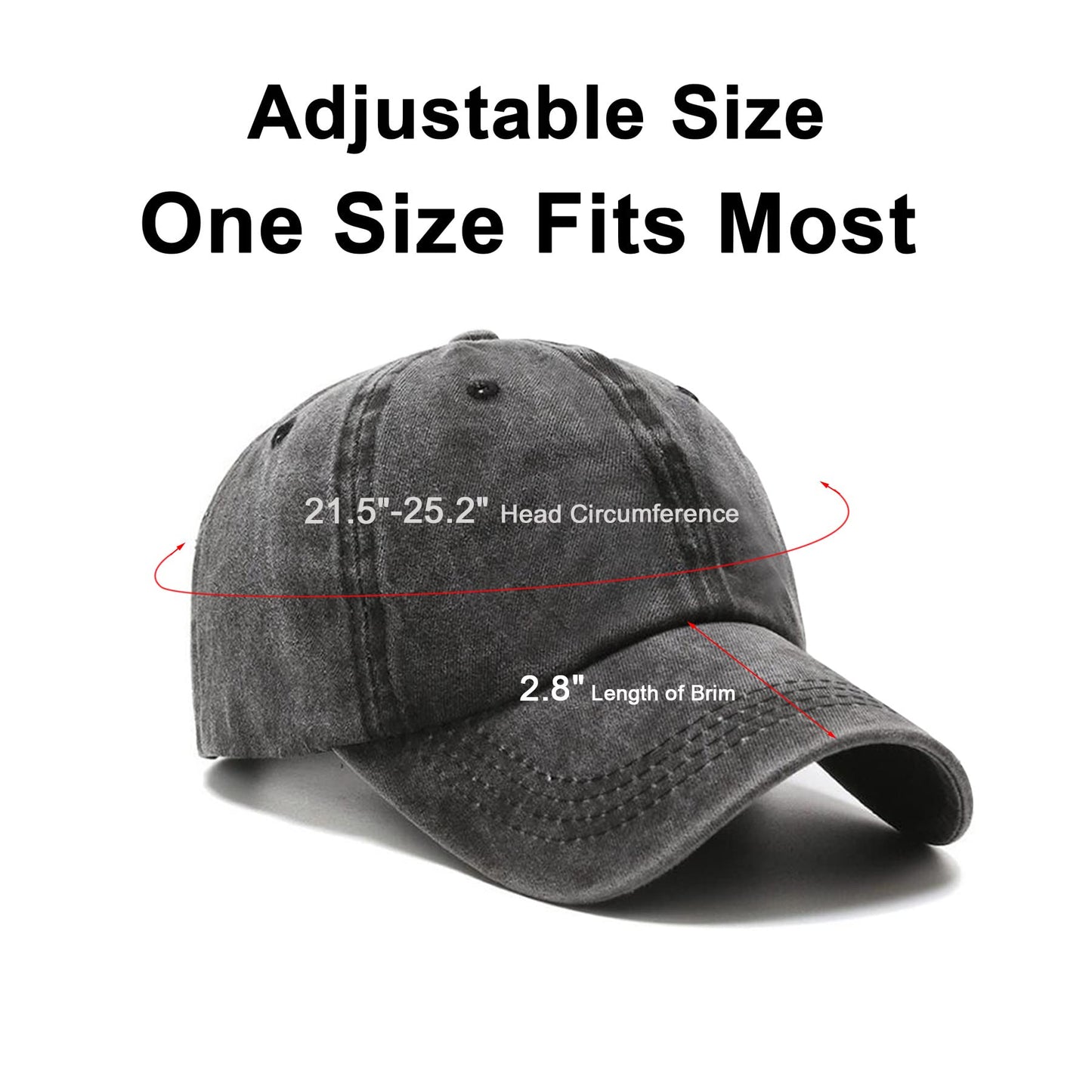 NPJY Baseball Cap Golf Dad Hat Adjustable Original Classic Low Profile Cotton Hat Vintage Washed Distressed Trucker Cap Turquoise(Washed)