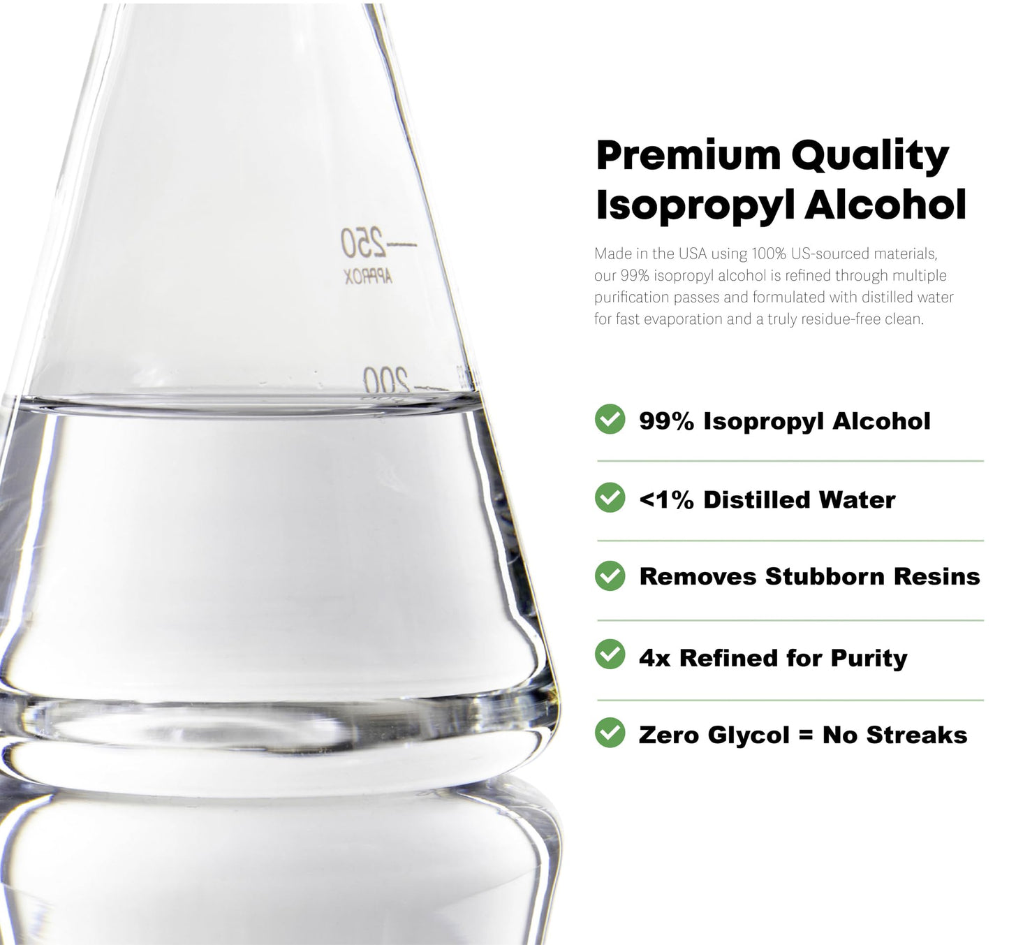 Aneu Travel Isopropyl Alcohol 99% – 100ml Bottles Lab Grade Cleaner | Ideal for Quartz, Tools, & Hard Surfaces | Easy-Access Reservoir for Convenient Dipping (3)