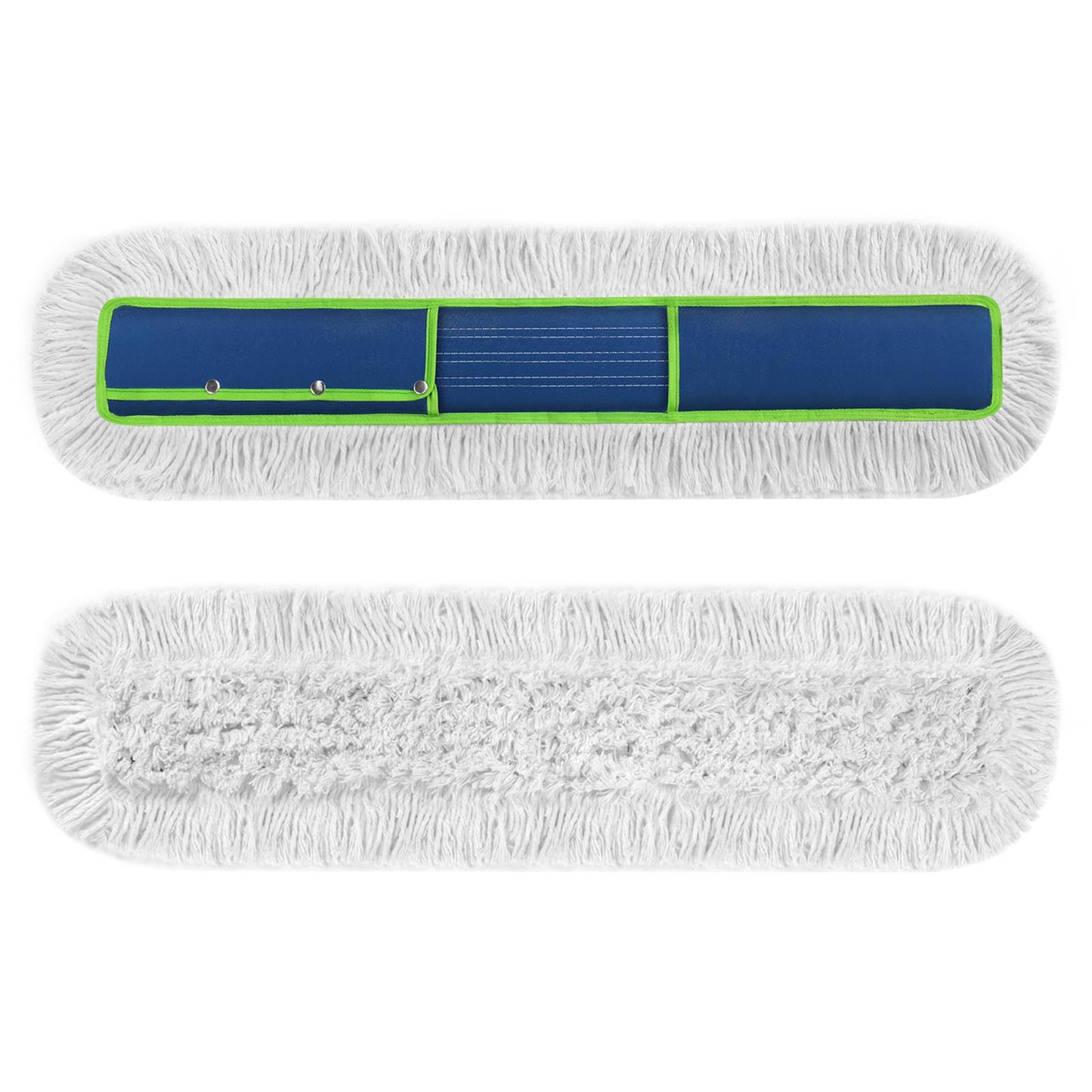 41" Commercial Dust Mop Replacement Heads: Resuable Washable Industrial Cotton Pads Refills for Janitors Warehouse Gym School Floor Cleaning, Only Fit for B0FN7JTZDK