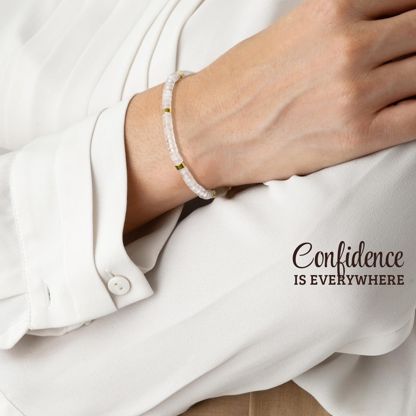 ZOKCC Inspirational Gifts Bracelets for Women Healing Natural Stone Bracelets - Get Well Soon Gifts for Women Friends Sister Bestie - Life is Tough But So are You Bracelet