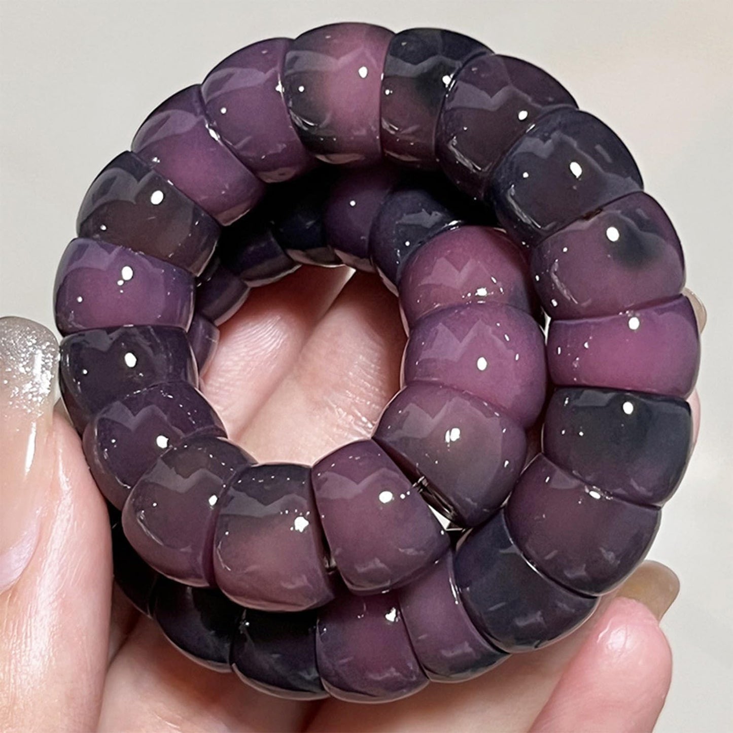 Embtrem Fidget Bracelet Bodhi Seeds Beaded Bracelets Zen Fidget Stretch Bracelets Alleviate Anxiety Stress Protection Healing Bodhi Jewelry Gifts for Women Men