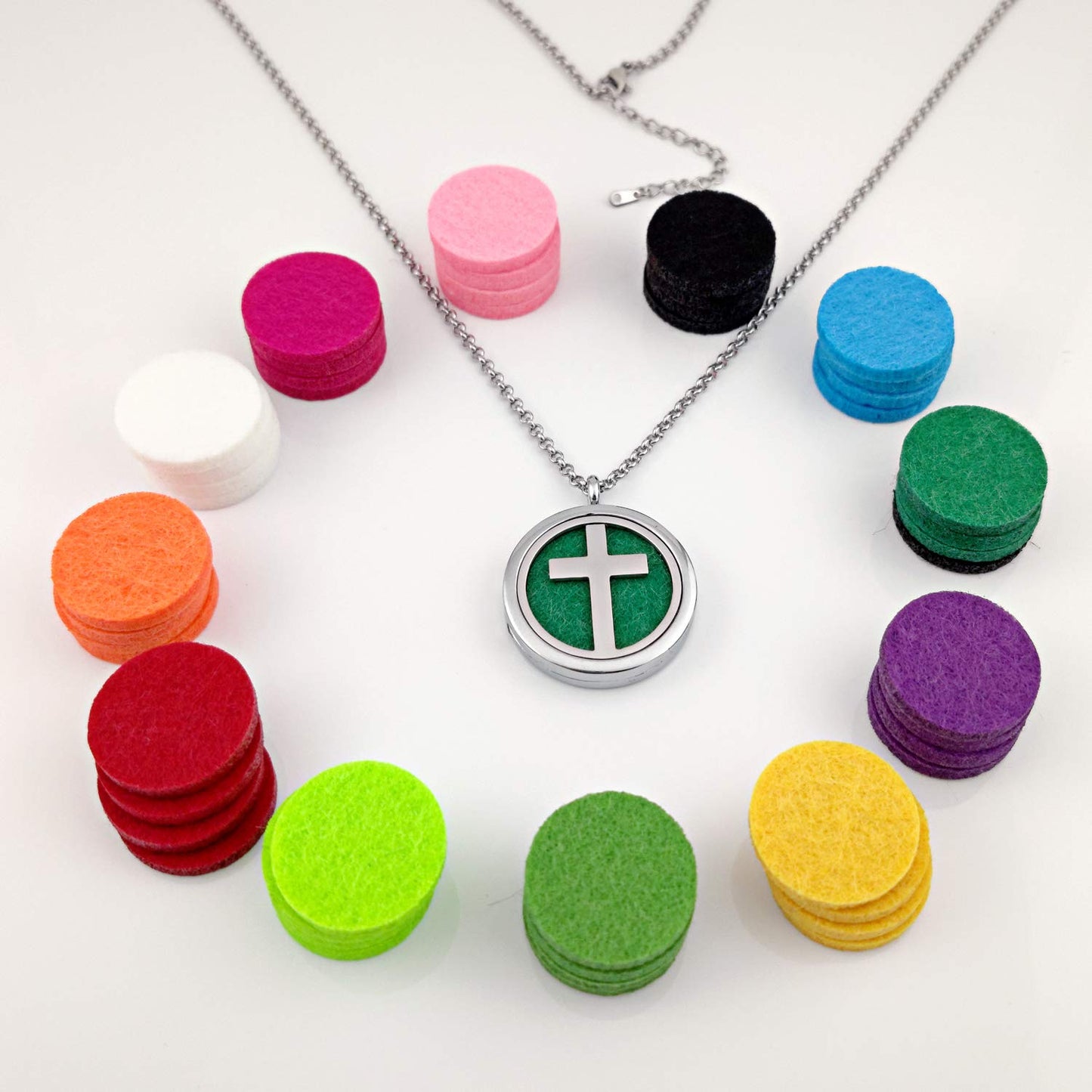 Essential Oil Necklace Diffuser Family Tree of Life Pendant Aromatherapy Locket