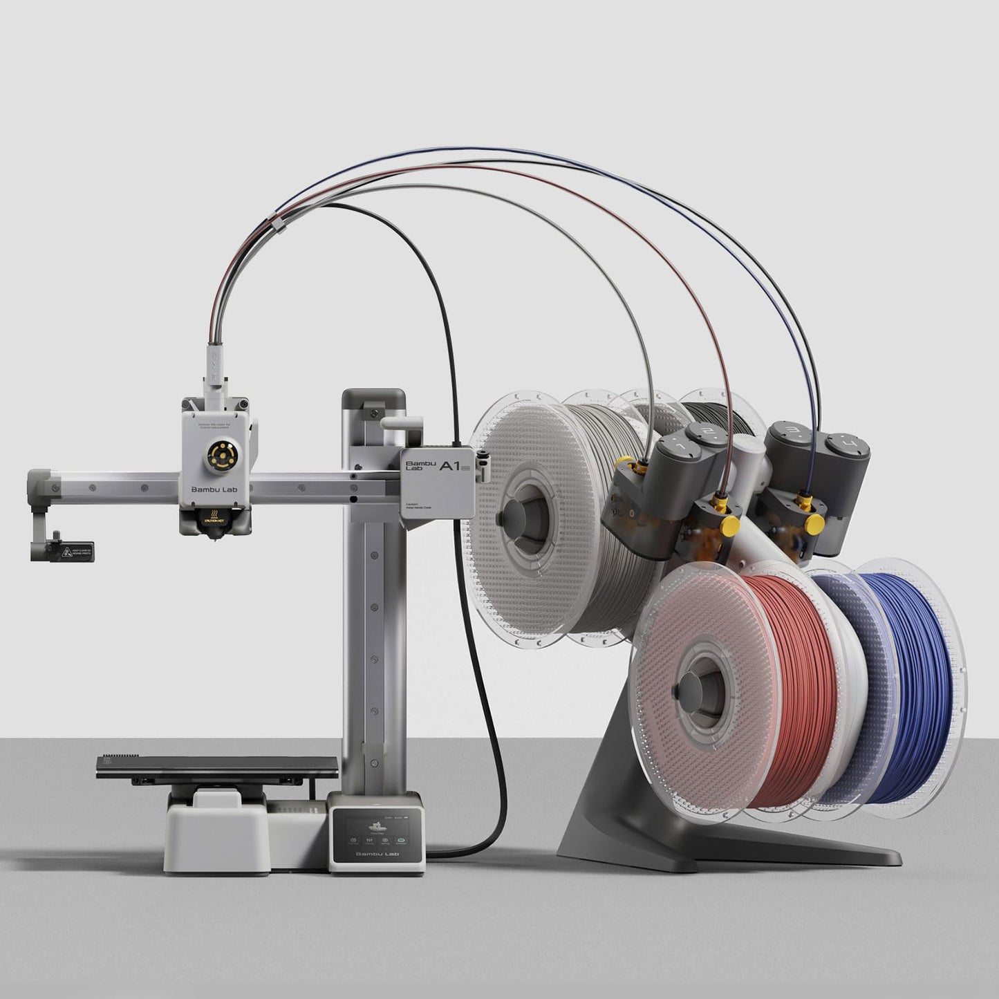 Original AMS Detachable Filament Spool Compatible with Bambu Lab 3D Printer,Reusable Filament Reel Holder Fits PLA, PETG, ABS Filament Spool for Bambulab A1/A1 Mini,Support Low-Temp Environment ≤ 70°C