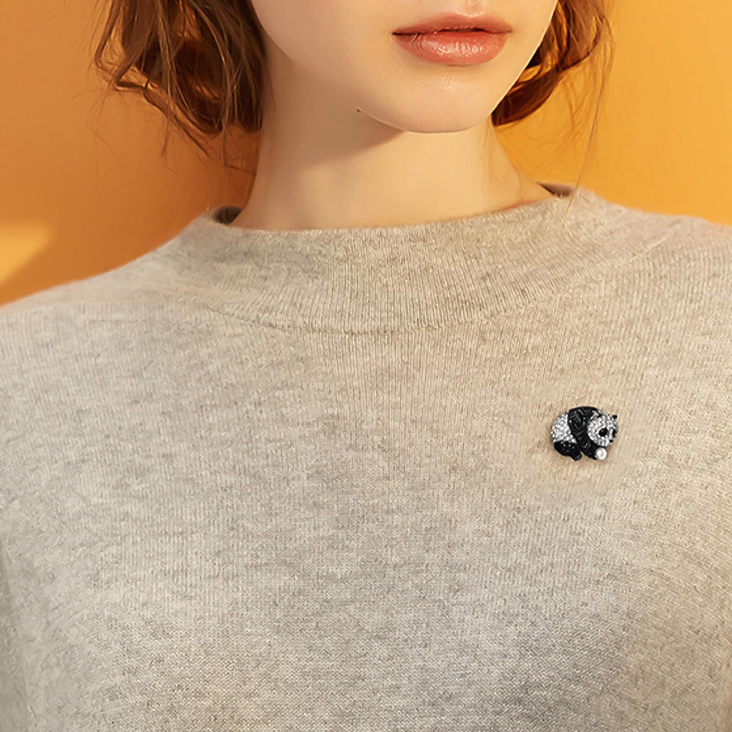HETICA Animal Brooch for Women, Funny and Cute Flower Brooch Safety Pins Clothing Backpack Hat Decoration Enamel Pins Fashion Women Brooches and Pins Jewelry