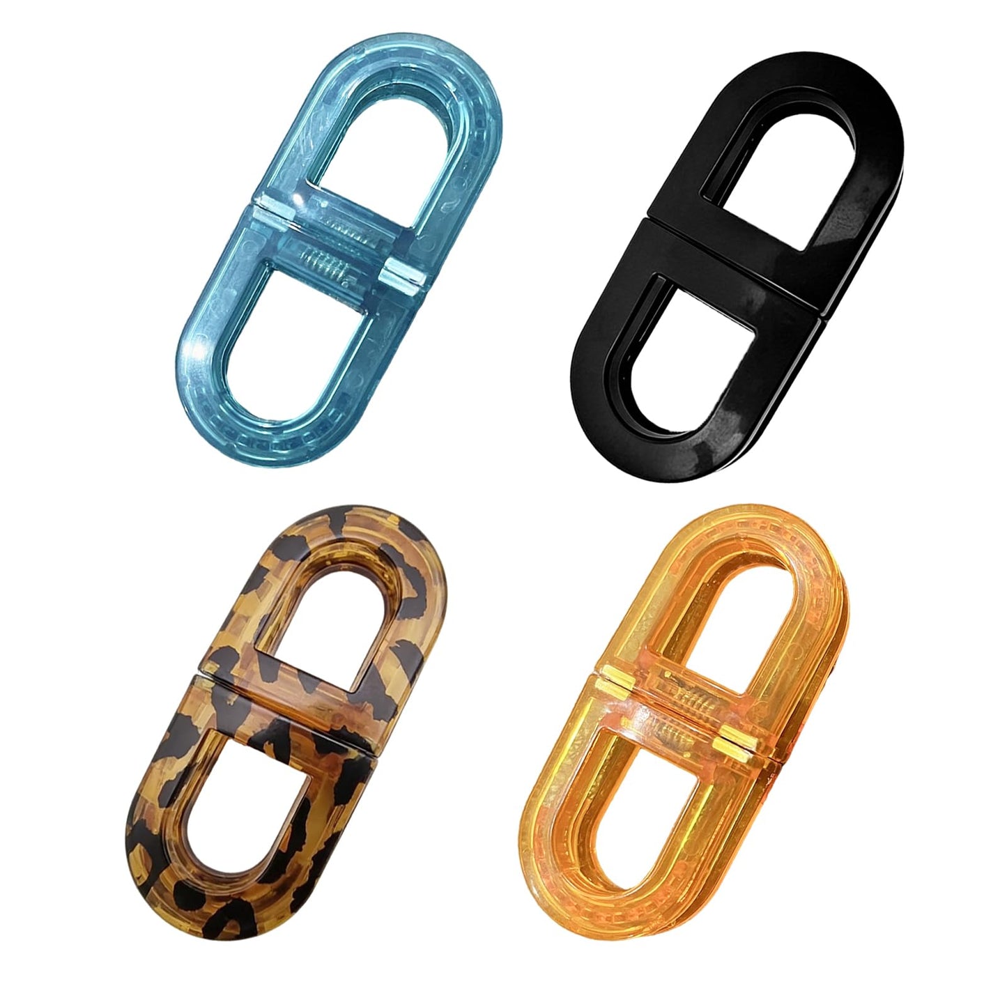 Magnet Hair Clips, Strong Hold No-Slip Magnetic Hair Styling Clips, No-Crease Sectioning Hair Accessories for Thin & Thick Hair (4PCS)