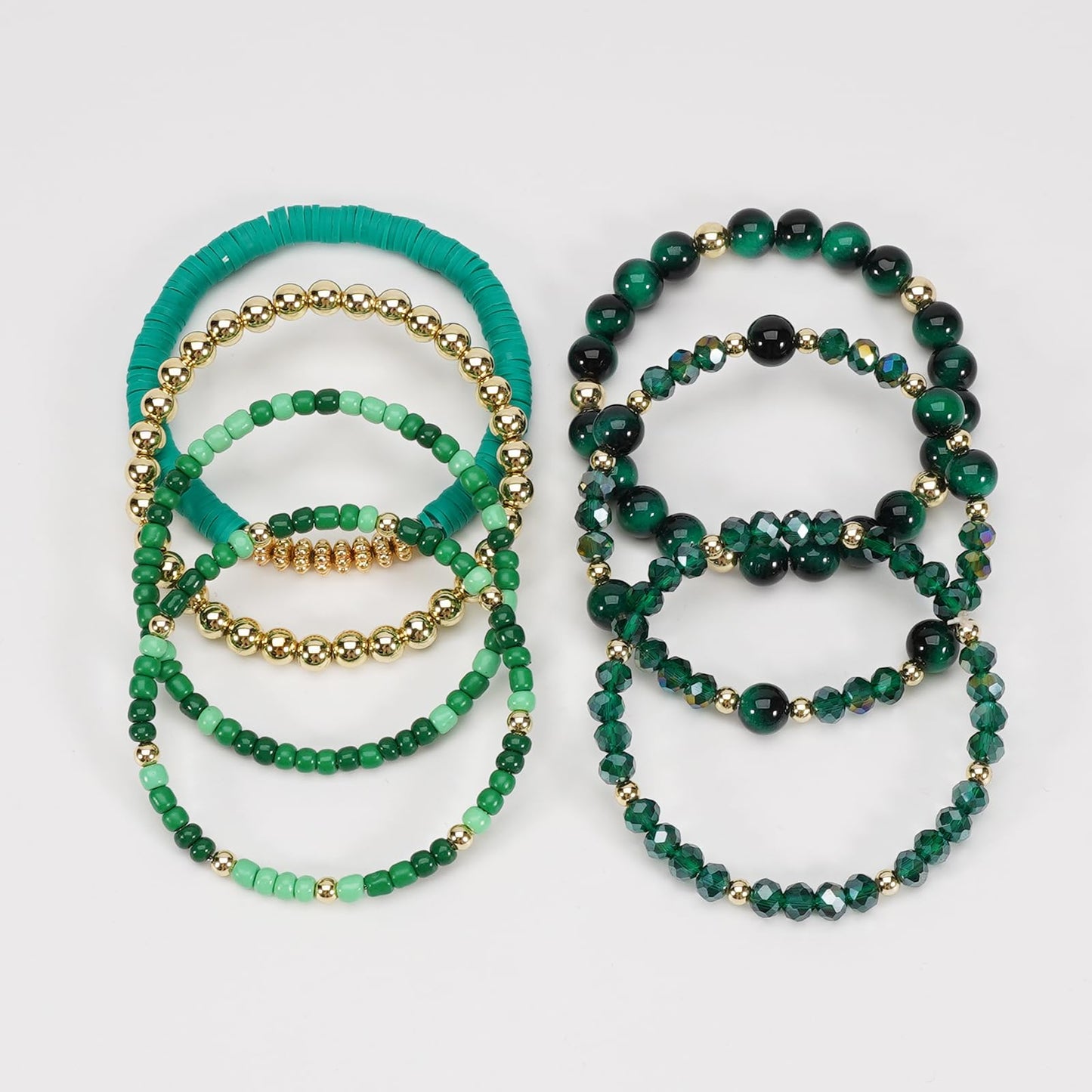 Briutn Boho Bracelets for Women Men Stretch Beaded Bracelet Friendship Jewelry