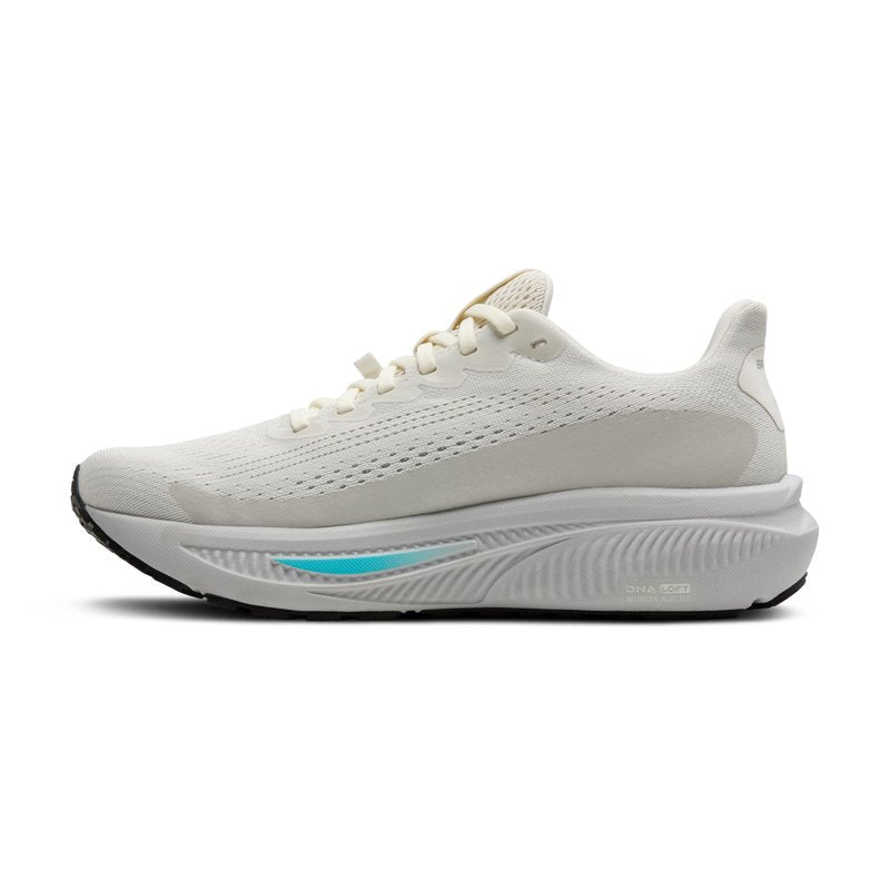 Brooks Women’s Ghost 17 GTX Waterproof Supportive Running & Walking Shoe - Coconut/Oyster/Blue - 7 Medium