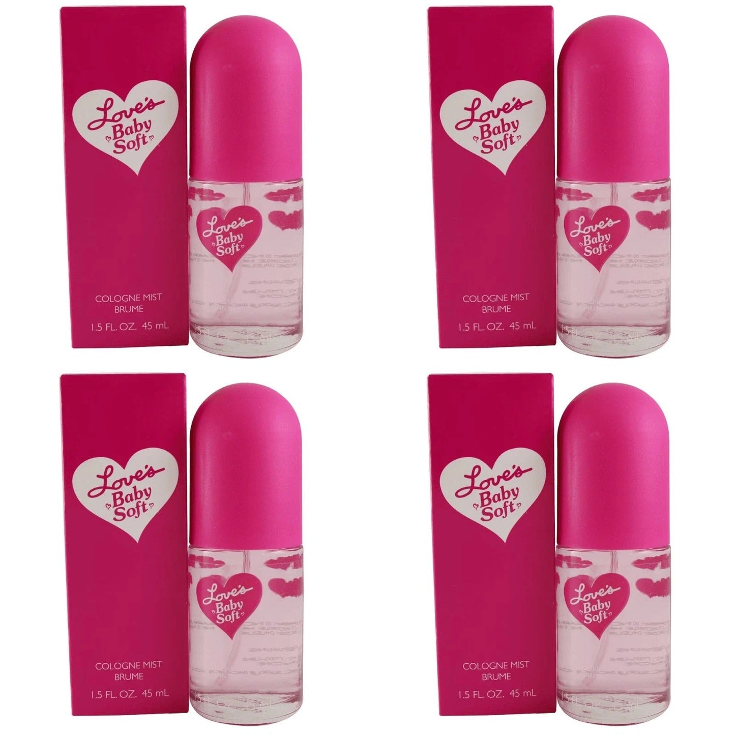 Love���s Baby Soft Body Mist 4 pack 1.5oz