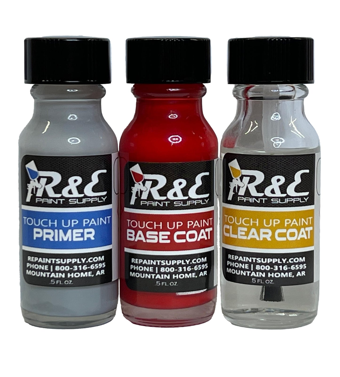 Automotive Paint For Gm Wa412P, Sonoma Jewel Metallic, Touch Up Kit (Pack Of 3)