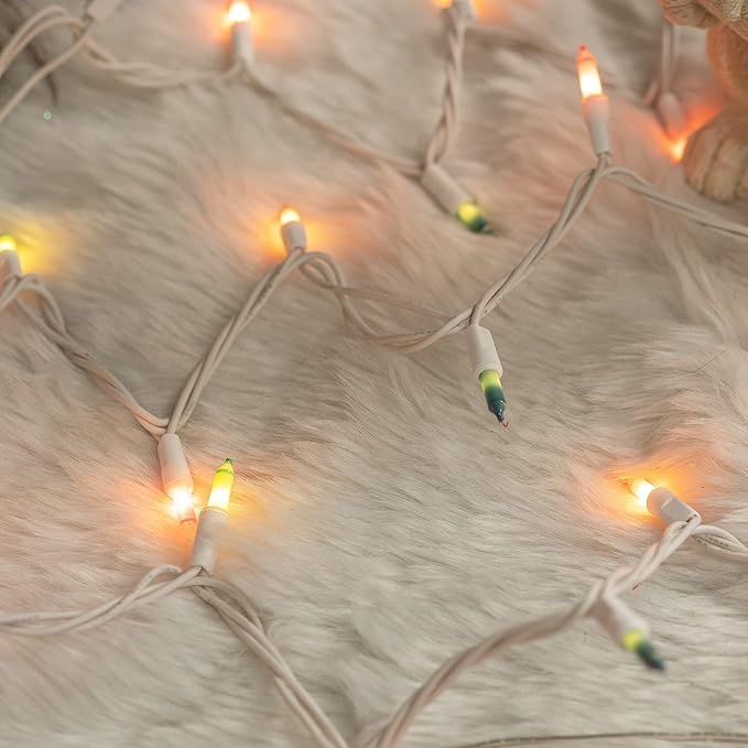 Dazzle Bright 100 Count 20FT Easter Mini String Lights, Incandescent White Wire Fairy Lights with UL Certified Easter Decorations for Indoor Outdoor Yard Party Patio Home Decor