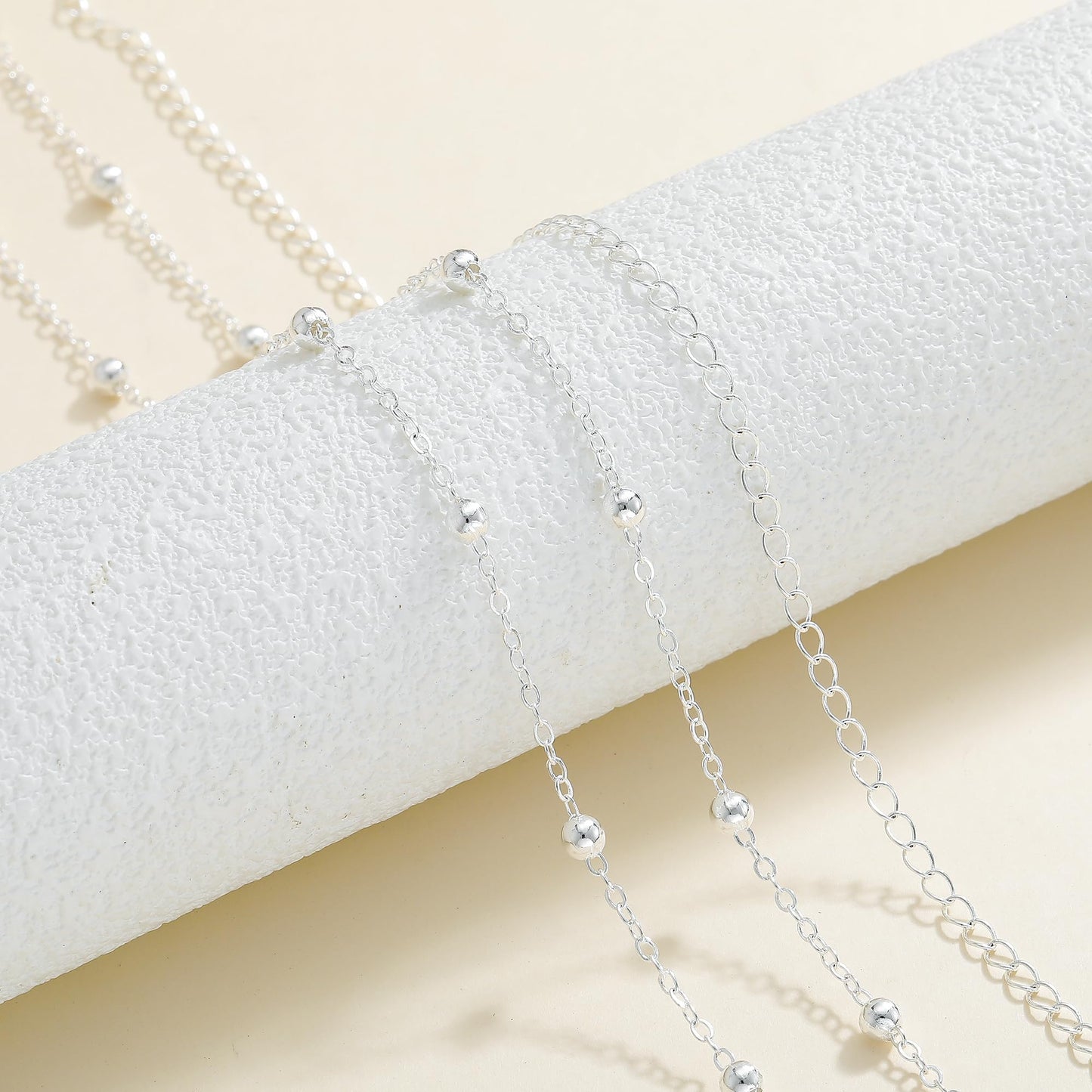 QILMILY Waist Chain Belt for Women - Silver Layered Belly Chain Beach Gold Jewelry Body Chain Gifts Waist Beads Sexy Bikini