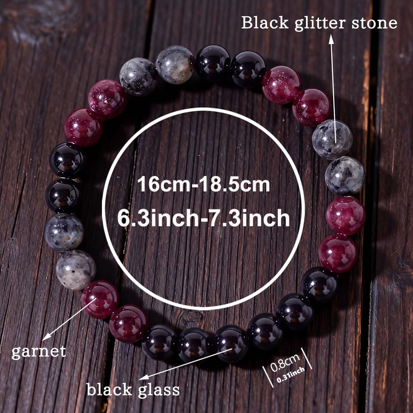 Someki Menopause Bracelet for Women Natural Stone Stress Anxiety Relief Healing Bracelet Beaded Bracelets Wellness Jewelry Birthday Gift for Her