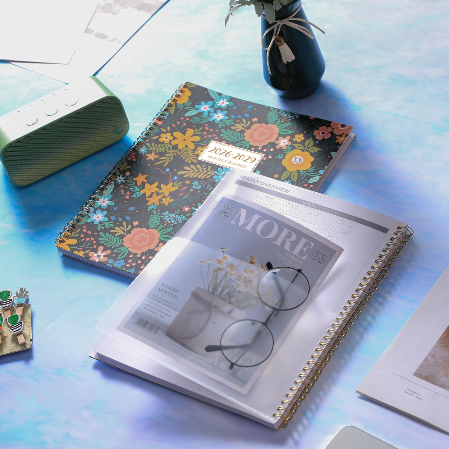 2026-2029 Monthly Planner/Calendar - 3 Year Planner 2026-2029 - July 2026 - June 2029, 9'' x 11'', 3 Year Calendar Planner 26-29, 36 Months, Colorful Tabs, Inner Pocket, Notes Pages, Great for School Work Home Long-Term Planning