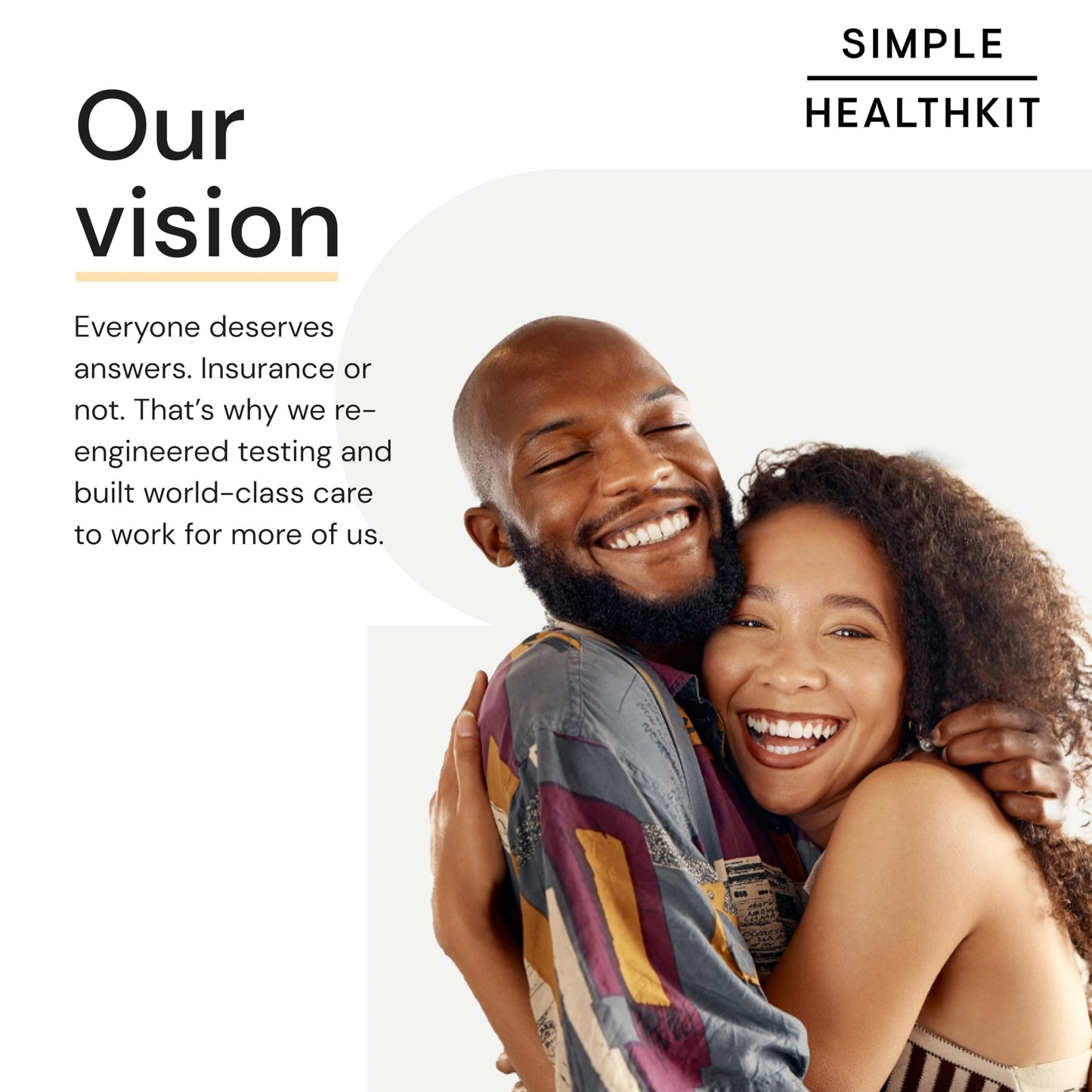 Simple HealthKit At-Home Common STD Test Kit for Chlamydia, Gonorrhea & Trichomoniasis - Tests for the Most Common STDs - Free Follow-Up/Telehealth & High Quality Lab Results