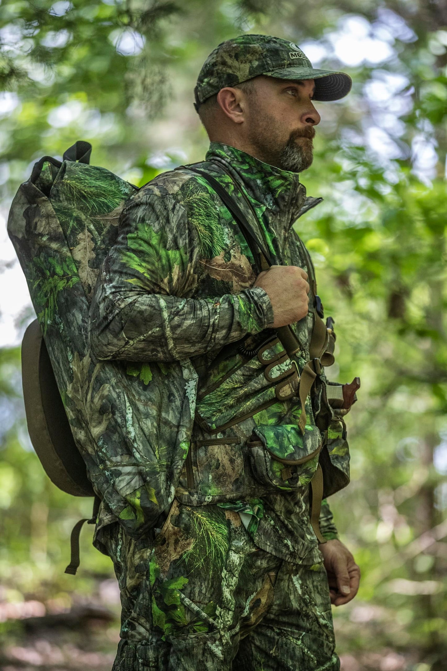 MO Tibbee Technical Hunt Shirt, Greenleaf, 3X-Large