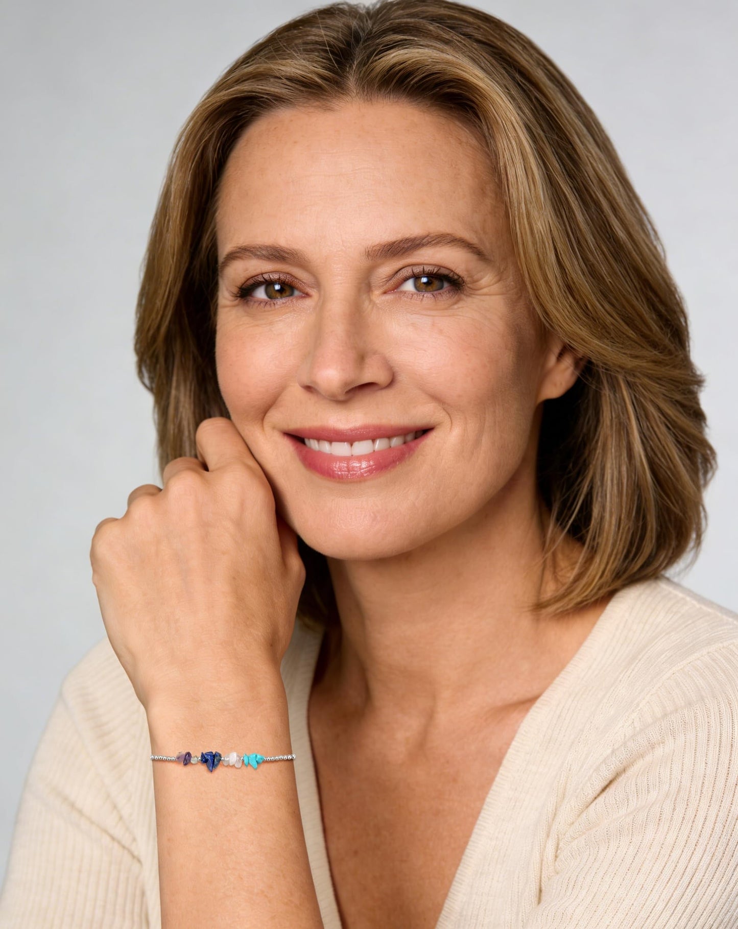 Ukodnus Menopause Bracelet for Women, Menopause Relief Jewelry for Hot Flashes Mood Support Sleep Calm, Hormone Balance Wellness Gifts for Women