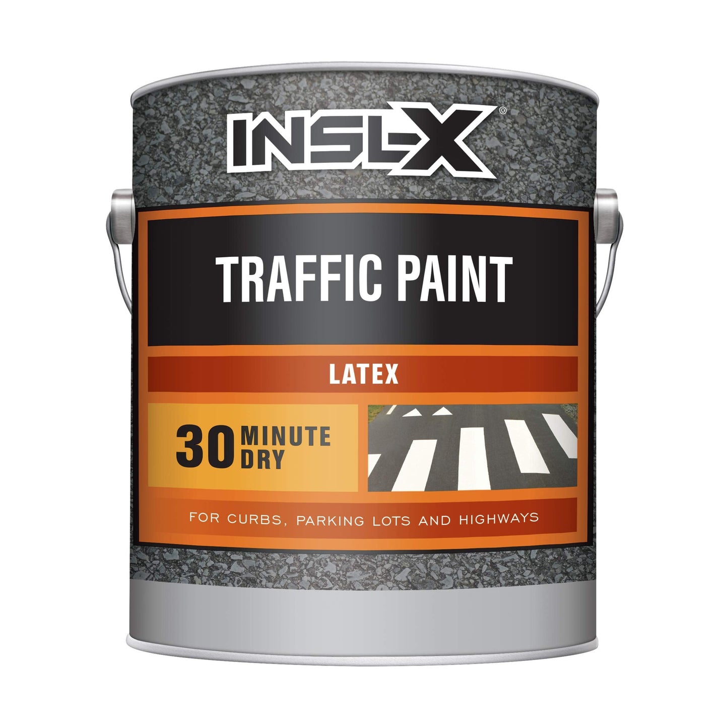 INSL-X Acrylic Latex Traffic Paint, White, 1 Gallon