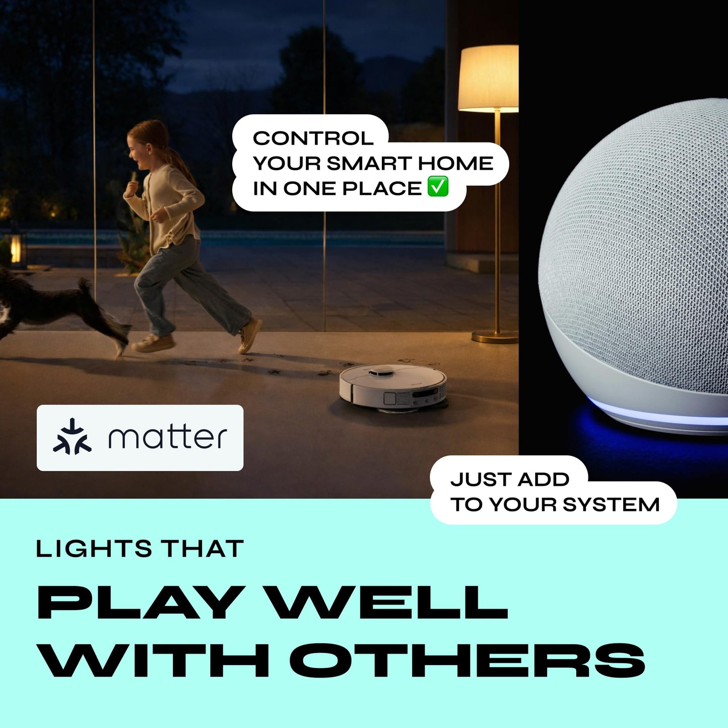 LIFX Color Smart Light Bulbs (2-Pack) A19 E26, Matter Compatible RGB + Tunable White (800 Lumens), WiFi Dimmable Color Changing (2.4GHz), Compatible with Apple HomeKit, Alexa & Google