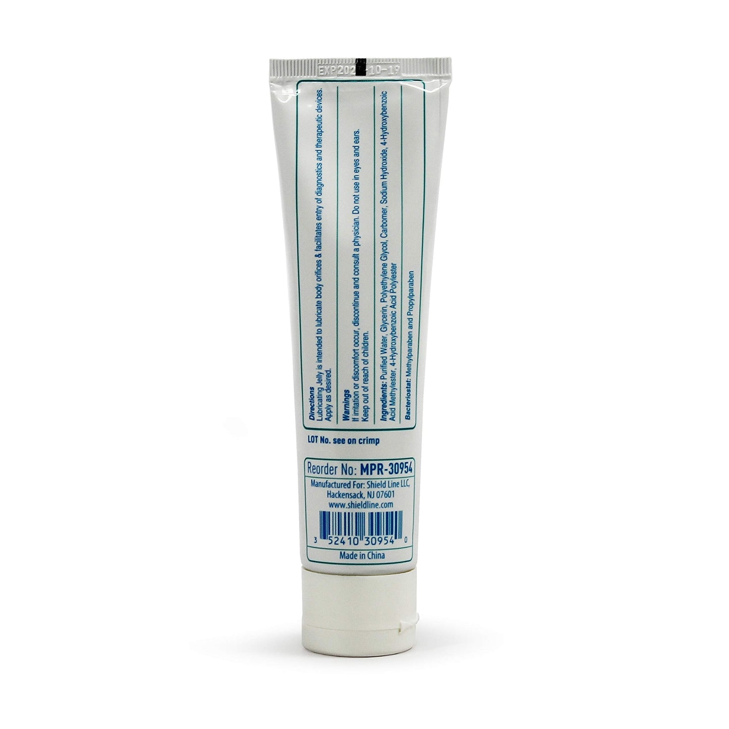 MED PRIDE Sterile Surgical Lubricant Jelly Tube, 4 Fl Oz, Water-Soluble, Bacteriostatic, Latex Free, Medical Lubricating Jelly, Box of 12