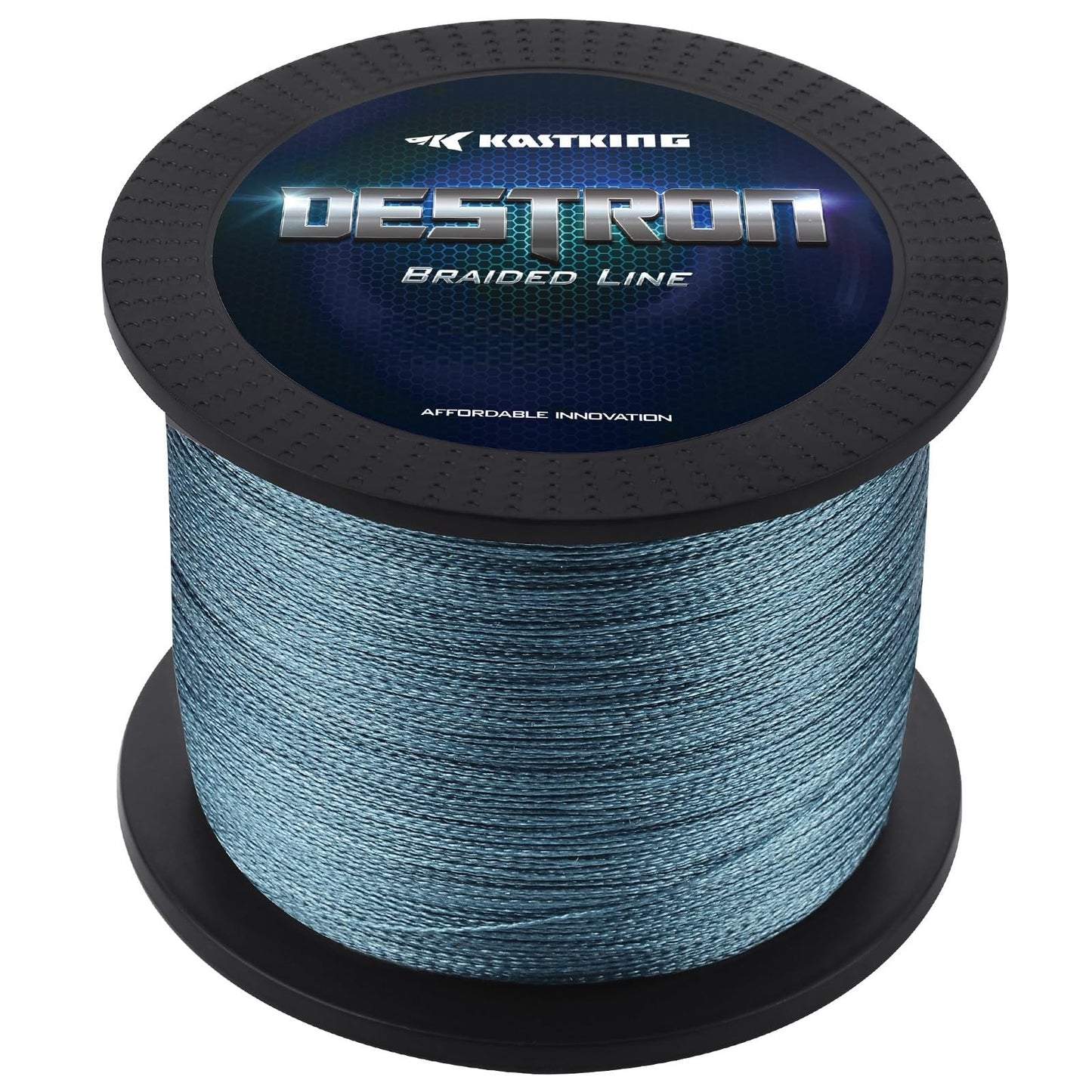 KastKing Destron Braided Fishing Line, Gray , 150 yds-8lb-0.13mm