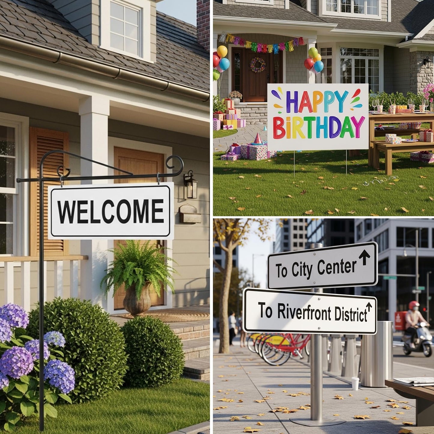 Patelai 12 Pcs 18 x 24 Inches Corrugated Plastic Sheet Corrugated Poster Board 4mm Thick Waterproof Blank Board Sheets Plastic Yard Sign for Garage Estate Sale, Rent, Indoor, Outdoor, Birthday (White)