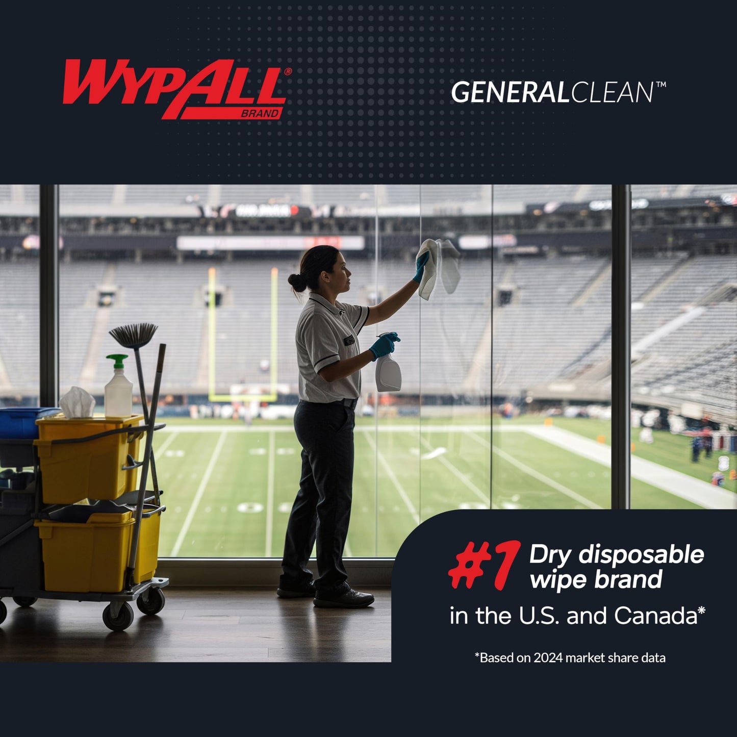 WypAll GeneralClean L30 Cloths Heavy Duty Cleaning Wipes (05812), Quarterfold, Strong and Soft Bulk Paper Wipers, White (12 Packs of 90 Sheets, 1,080 Sheet Total)