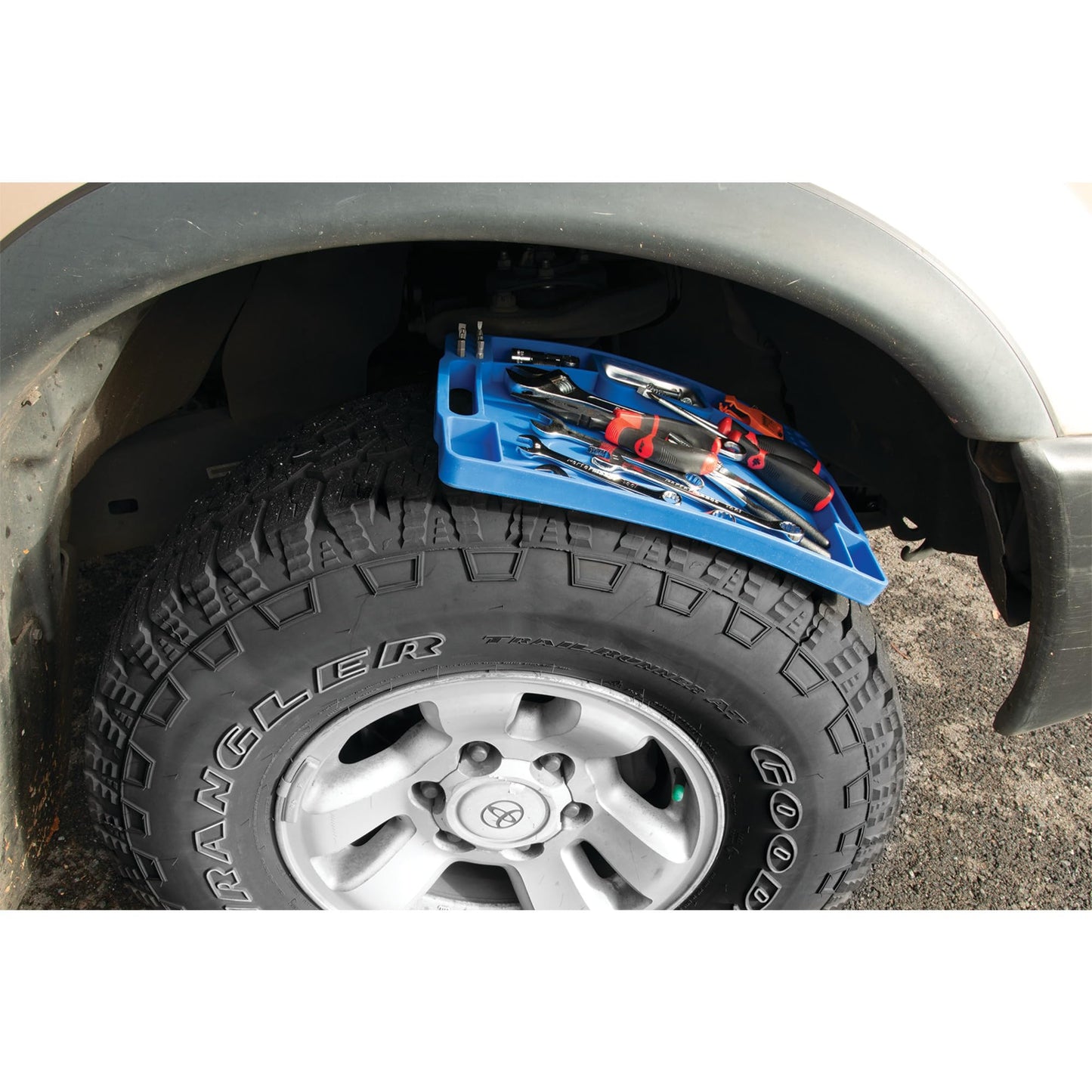 Performance Tool W1294 Fender Buddy Flexible Tray - Portable and Durable Fender Cover for Auto Repair and Maintenance Jobs