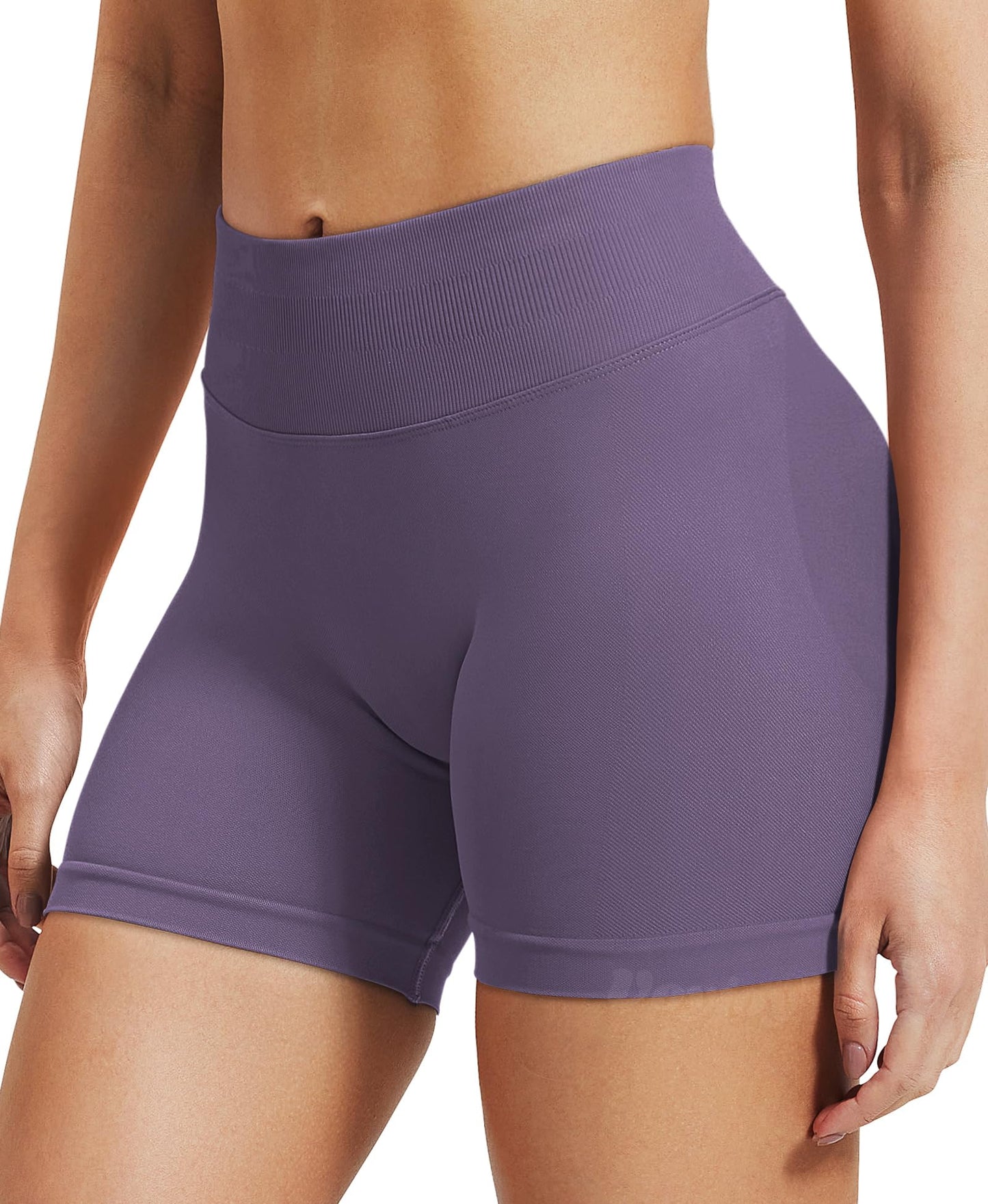 VOYJOY Women Workout Impact Shorts 2.5"/ 3.6"/ 4.5"/ 6" Scrunch Butt Booty