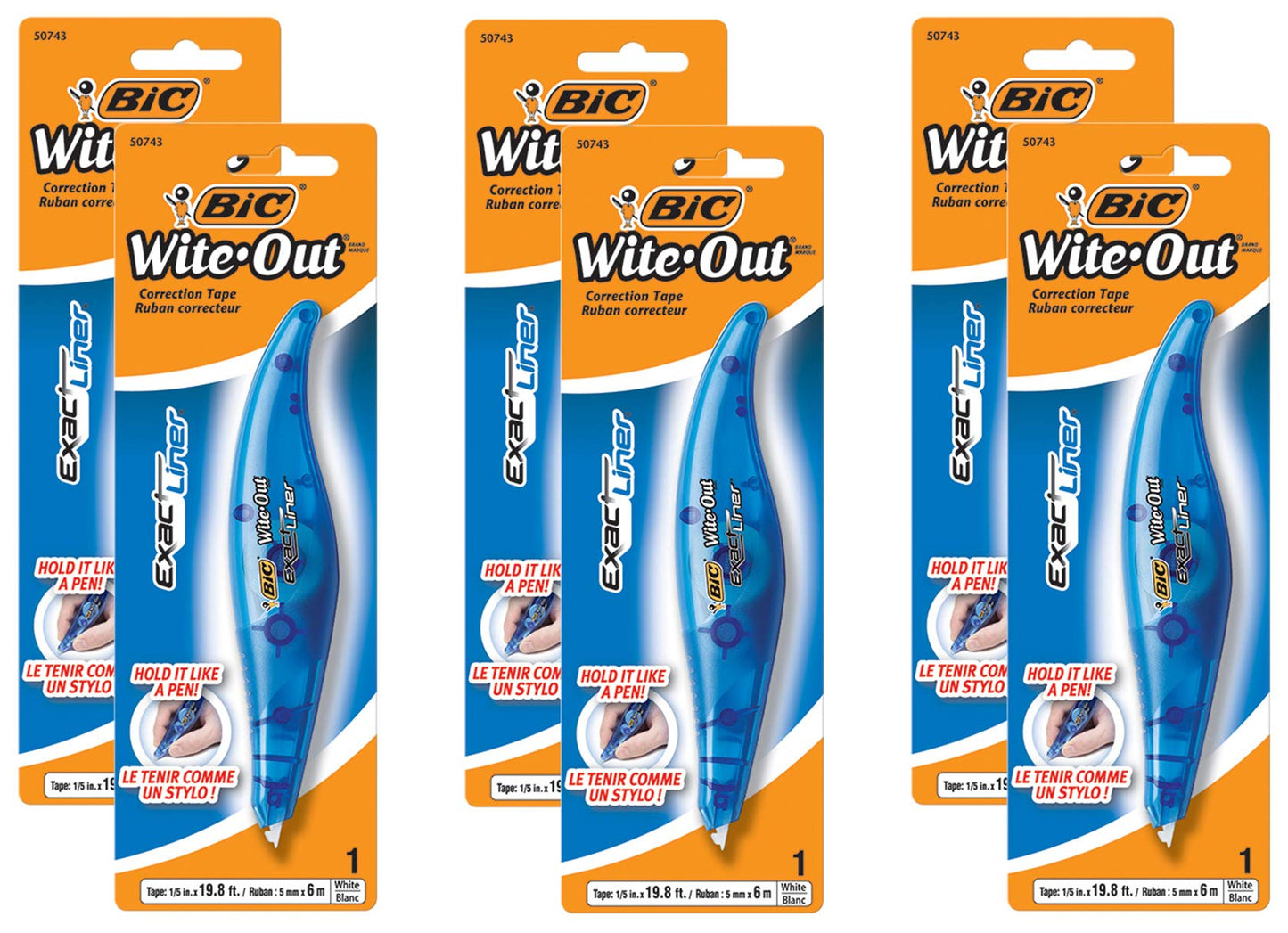 Wite-Out Exact Liner Brand Correction Tape, White