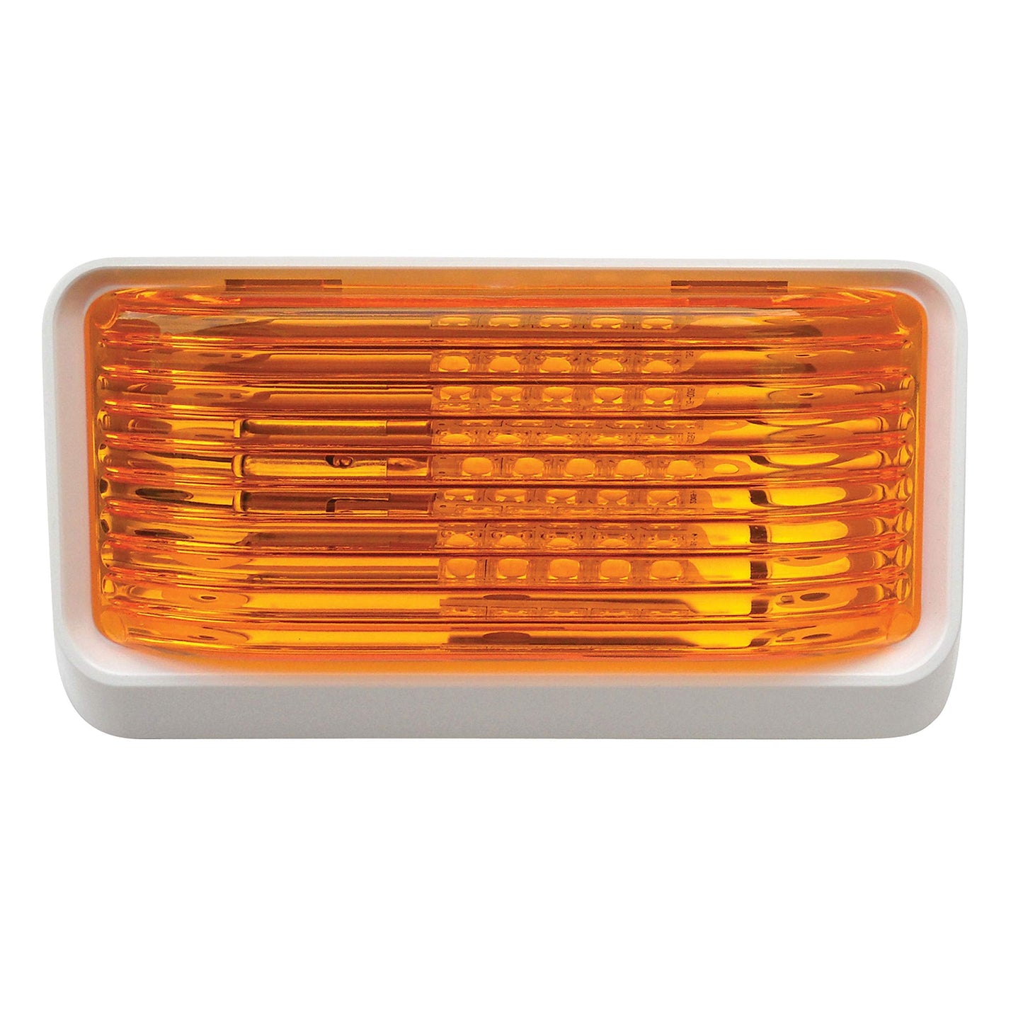 Diamond Group 52726 LED Porch Light with Amber Lens
