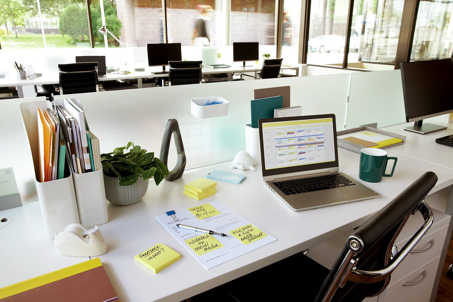Post-it Notes 3x3 in, 12 Pads, America's #1 Favorite Sticky Notes, Canary Yellow, Clean Removal, Recyclable (654)