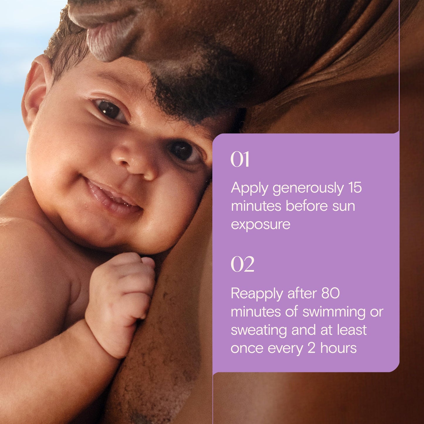 Aveeno Baby Continuous Protection Zinc Oxide SPF 50 Sunscreen for Babies with Sensitive Skin, Broad Spectrum Sun Protection, Tear-Free, Sweat- & Water-Resistant, No added Parabens, 3 Fl Oz