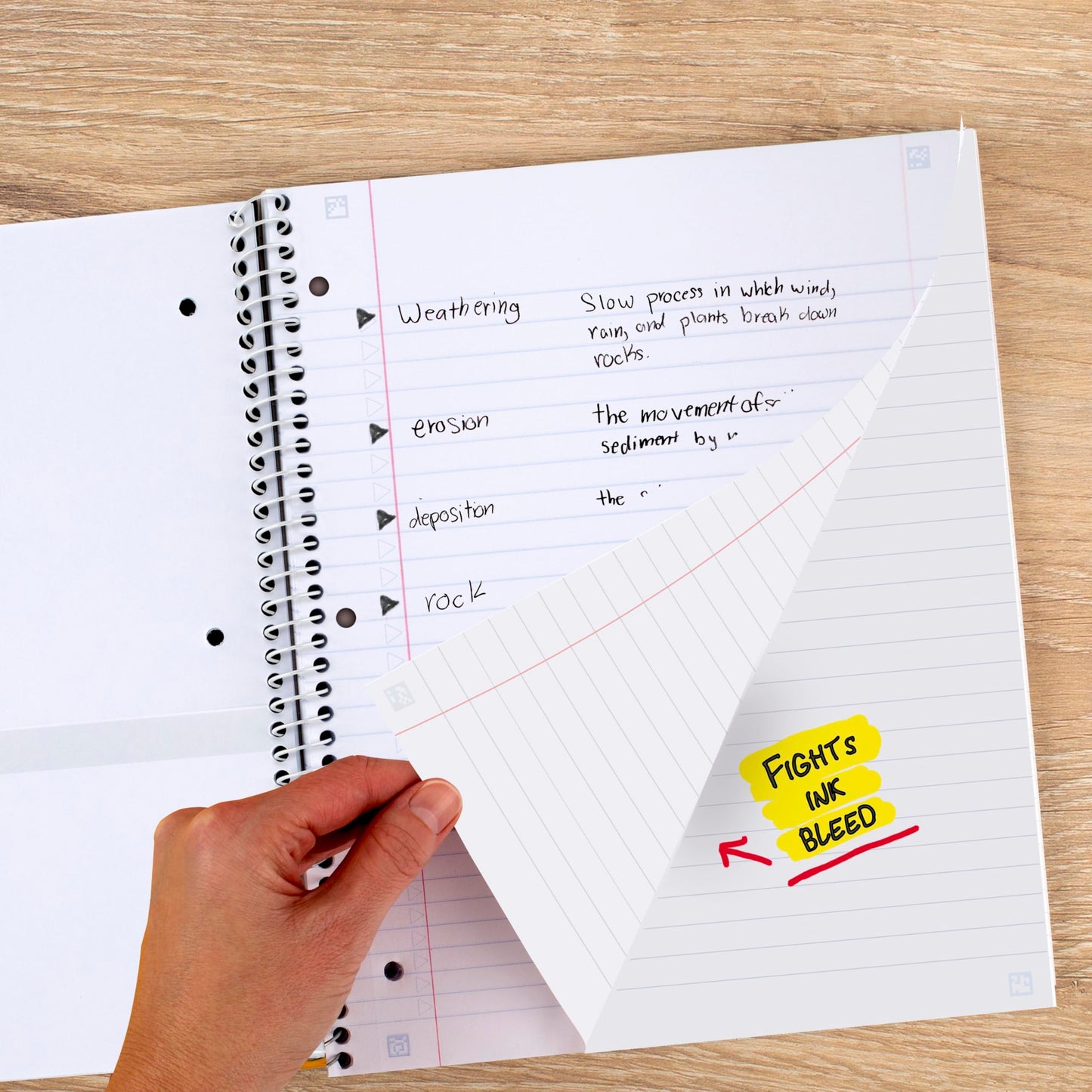 Five Star Spiral Notebook + Study App, 1 Subject, College Ruled Paper, 8-1/2" x 11", 80 Sheets, Styles, 4 Pack (850222F)