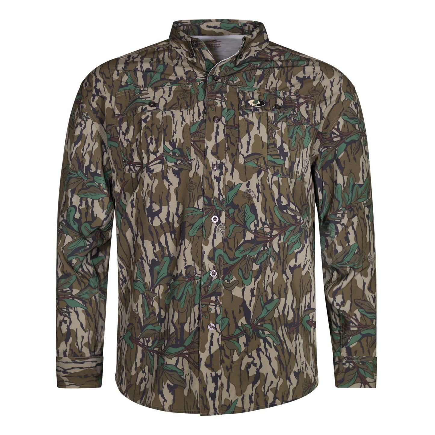 MO Tibbee Technical Hunt Shirt, Greenleaf, 3X-Large