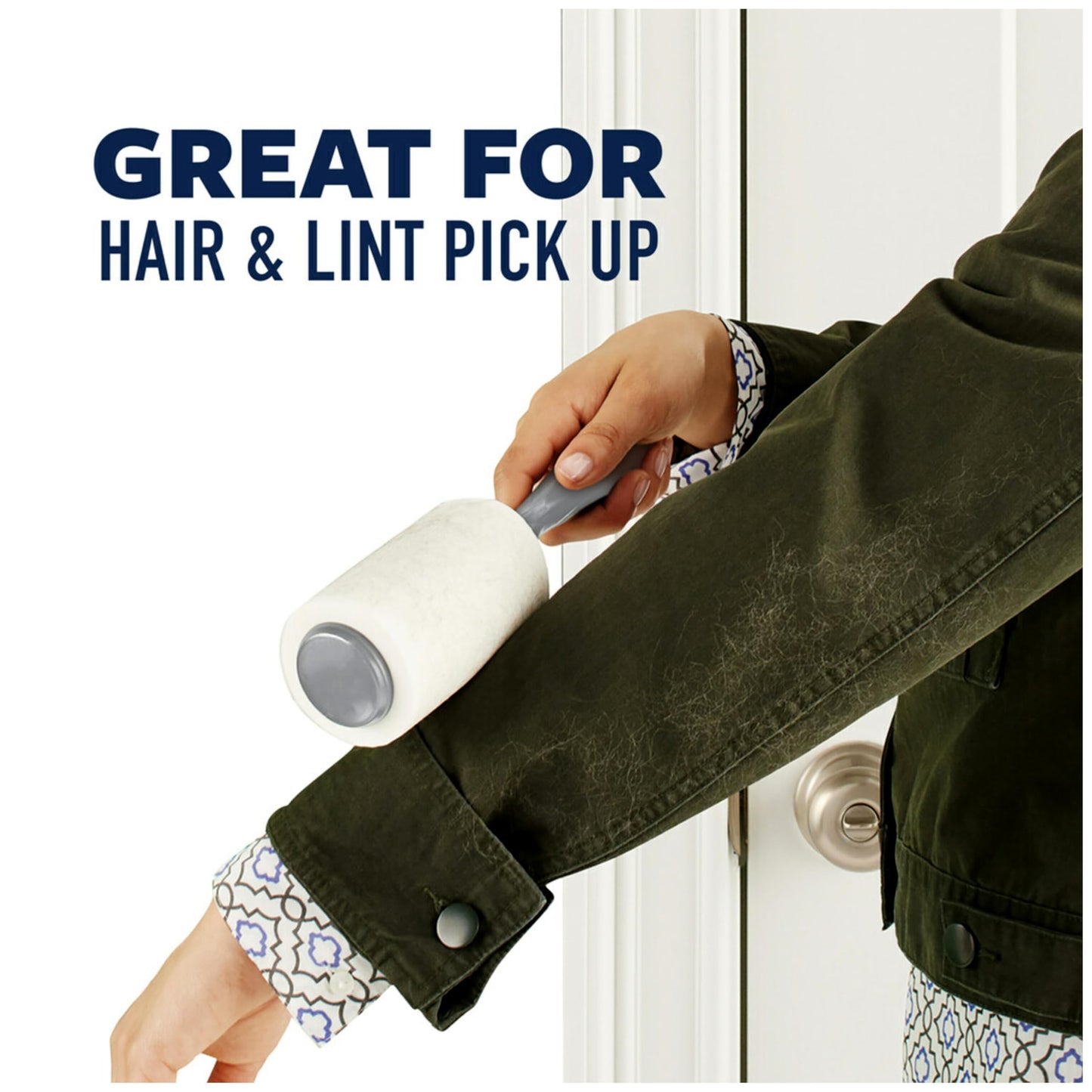 Scotch-Brite Everyday Clean Lint Roller Refills 6 Roller Refills 420 Sheets White