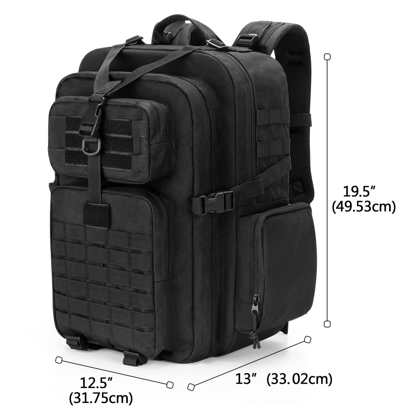 Damero Medical Tactical Backpack, Medical Supplies Bag with Top Y-Strap