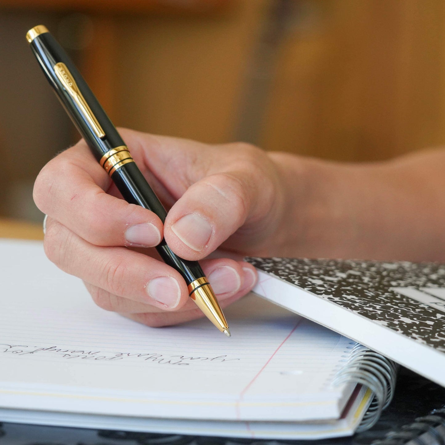 Cross Coventry Pen Ballpoint - Black/Chrome Lacquer