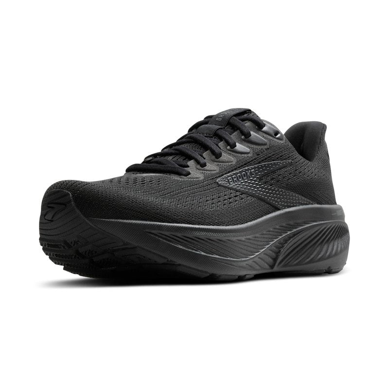 Brooks Men’s Ghost 17 Neutral Running Shoe - Black/Black/Ebony - 10 Medium