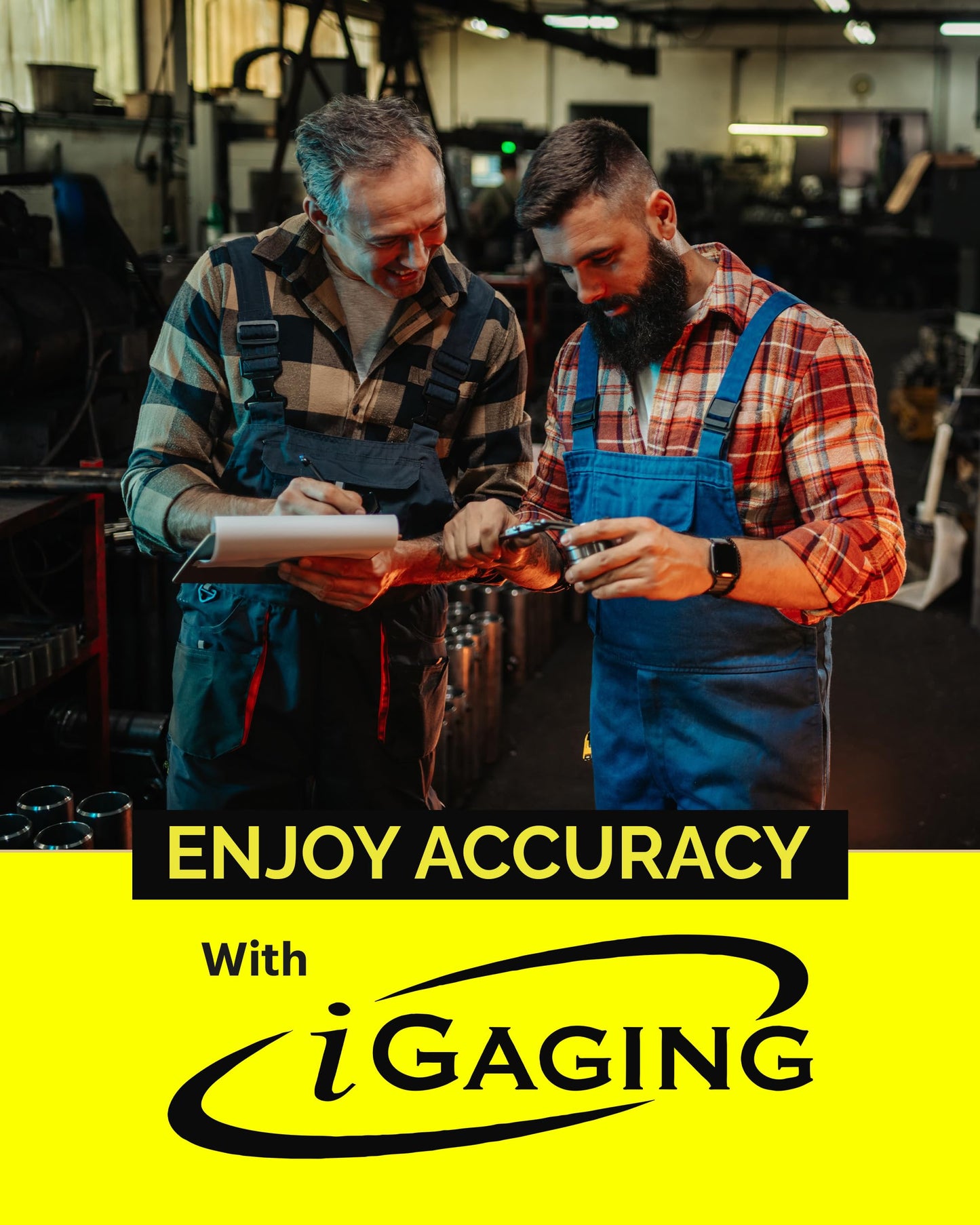iGAGING Absolute Origin Heavy Duty 24" Digital Caliper, IP54 Electronic, SPC/USB Output Port, Inch & Metric Modes, Case, Manual, Battery