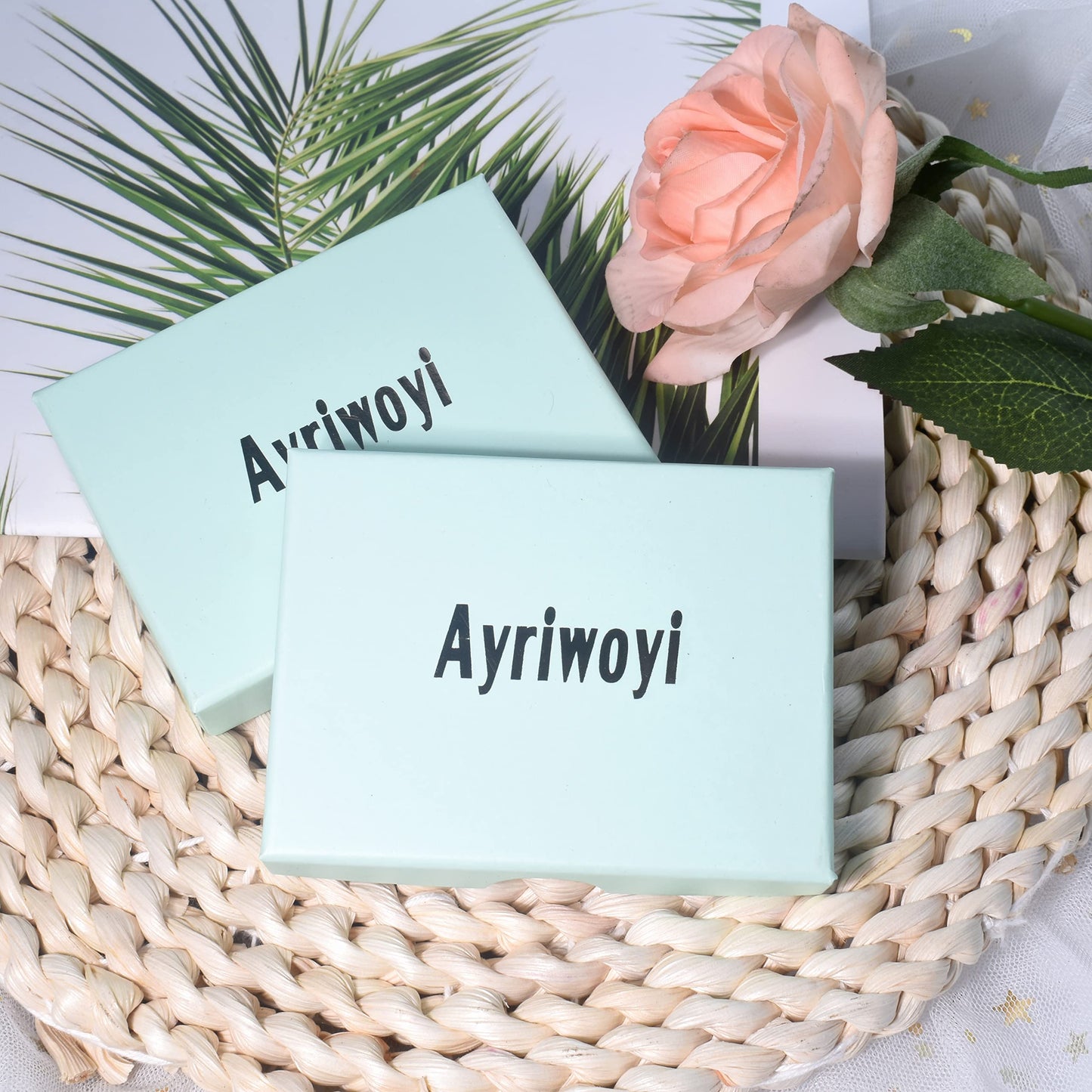 Ayriwoyi Boho Bracelets For Women Amazonite Bracelet Wrap Bracelet for Women Natural Stone Beaded Bracelet Leather Wrap Bracelets Bohemia Adjustable