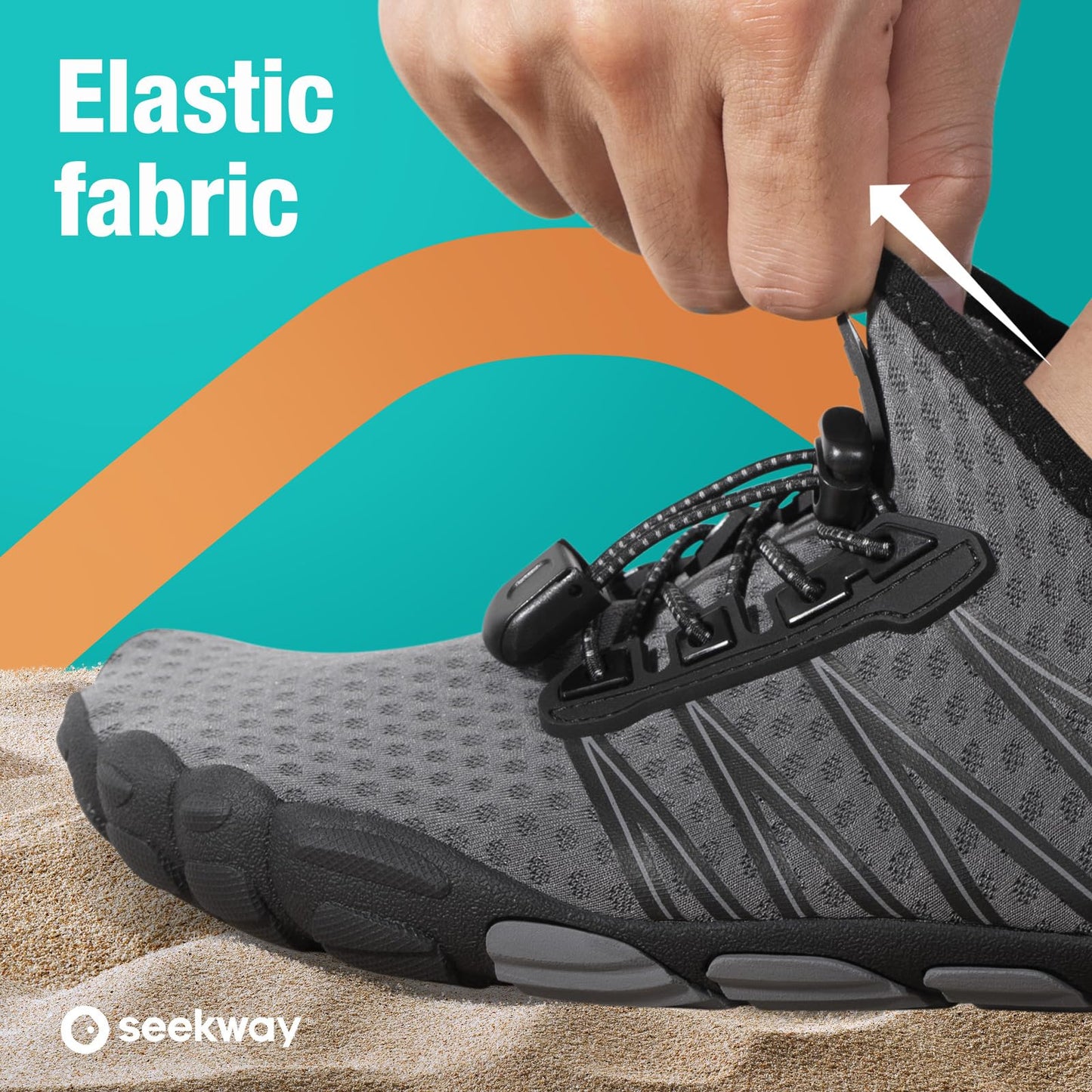 SEEKWAY Water Shoes Men Women Adult Quick-Dry Aqua Sock Barefoot for Beach Swim River Pool Lake Hiking Kayaking Surfing