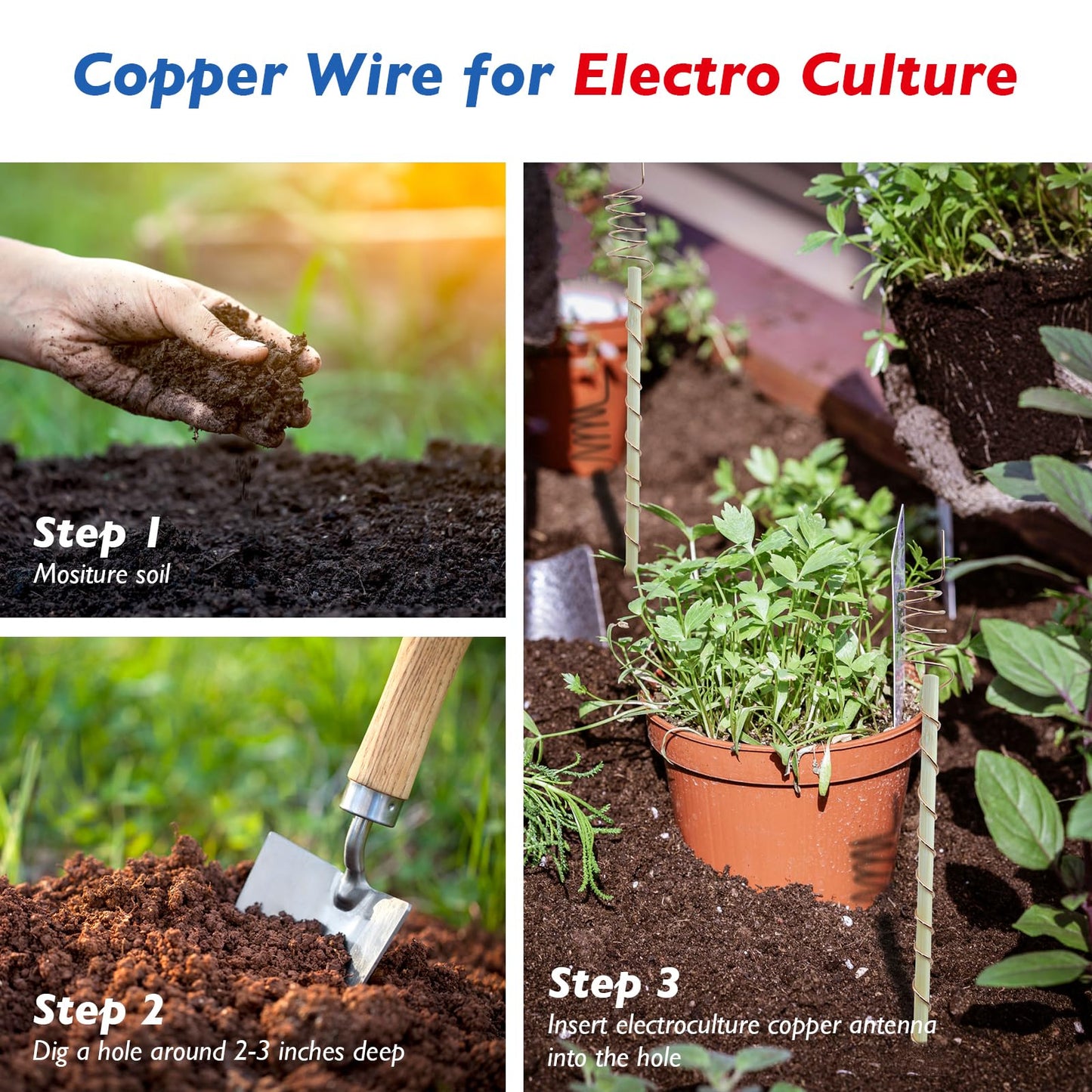 Copper Wire 99.95% Pure – 20 Gauge 0.8mm – 184 Feet, 0.55 Pound Spool – C11000 Soft Copper Wire Craft Wire for Gardening, Electroculture, Jewelry Making, Beading, Ground Wire & DIY (20 Gauge, 0.55 LB)