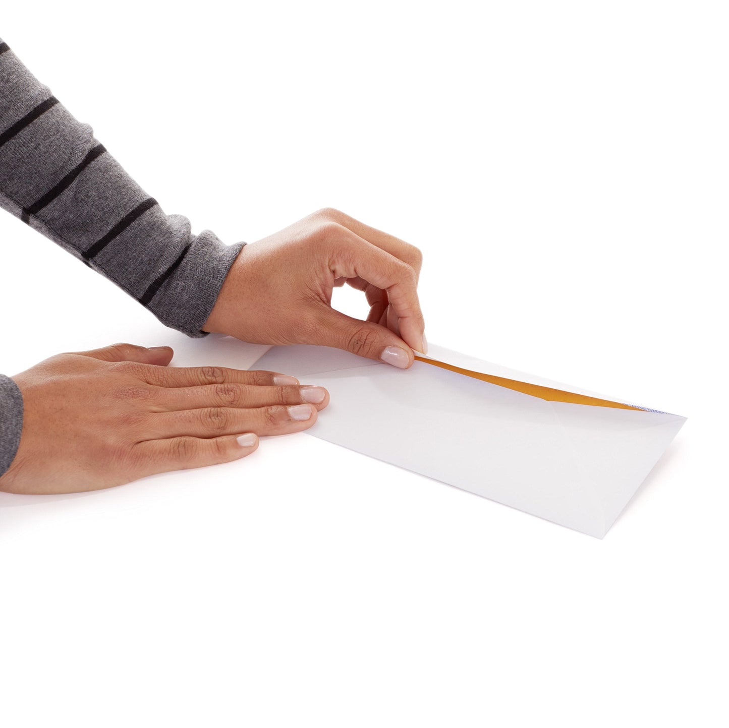 Amazon Basics #10 Security Tinted Business Envelopes for Documents and Invoices, Quality Seal, 4-1/8" x 9-1/2", White, Pack of 500
