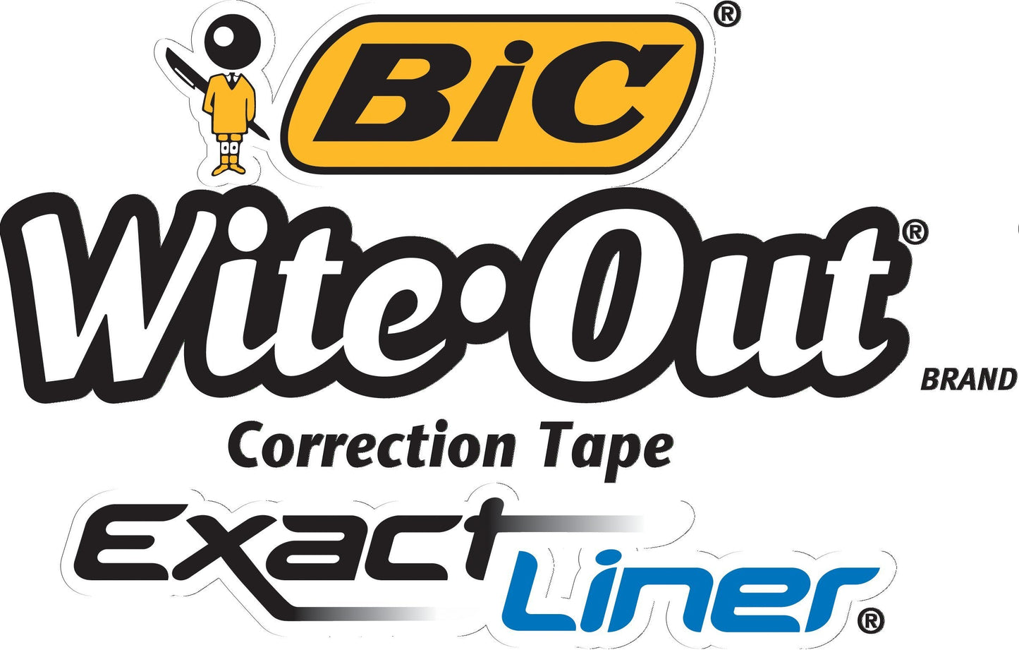 Wite-Out Exact Liner Brand Correction Tape, White