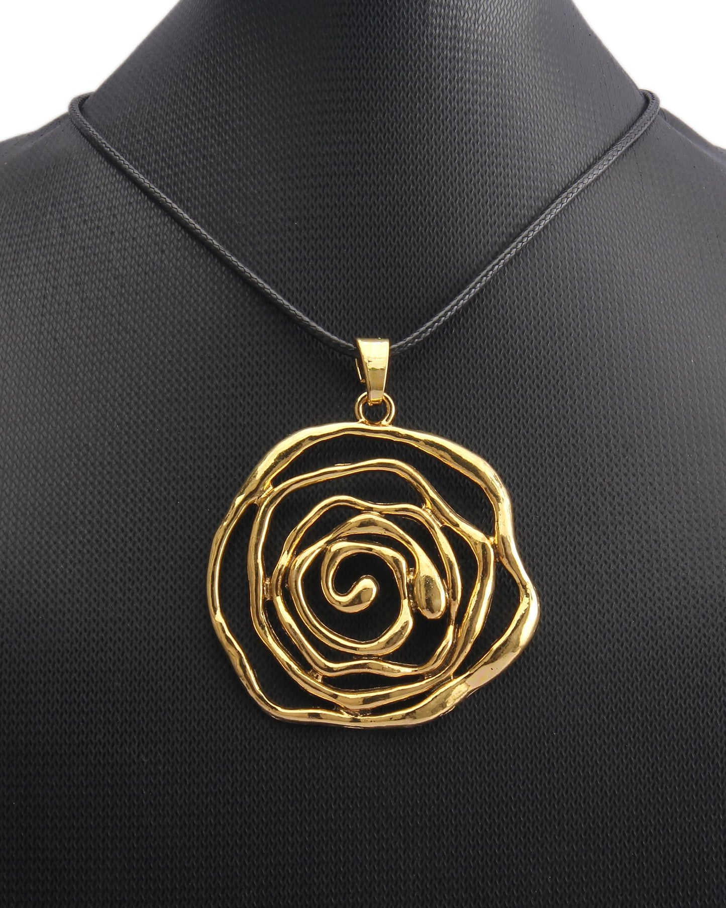 joymiao Boho Necklaces for Women Gold String Necklace With Pendant Layered Leather Rope Necklace Vintage Sweater NecklaceS for Women Wife Gifts