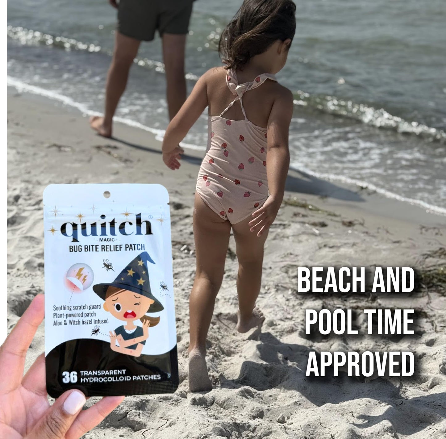 quitch Mosquito Bite Relief Magic Theme Patches, Bug Bite Anti Itch Cream Alternative for Kids and Baby, Insect Bite Relief, After Bite Relief, Travel Essential for Summer Camp, Cruise and Outdoors