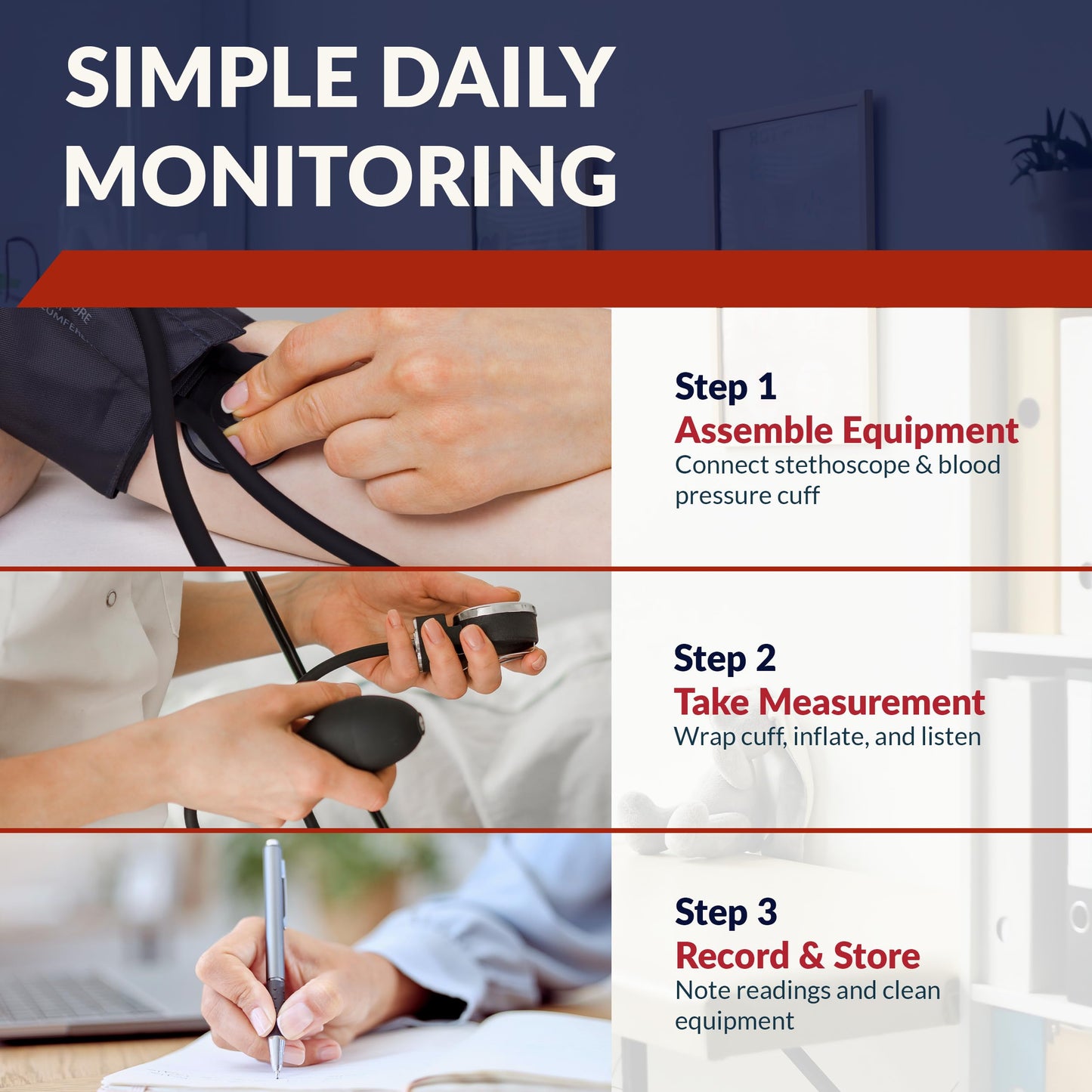 Dixie EMS Aneroid Sphygmomanometer Blood Pressure Cuff – Pediatric Size