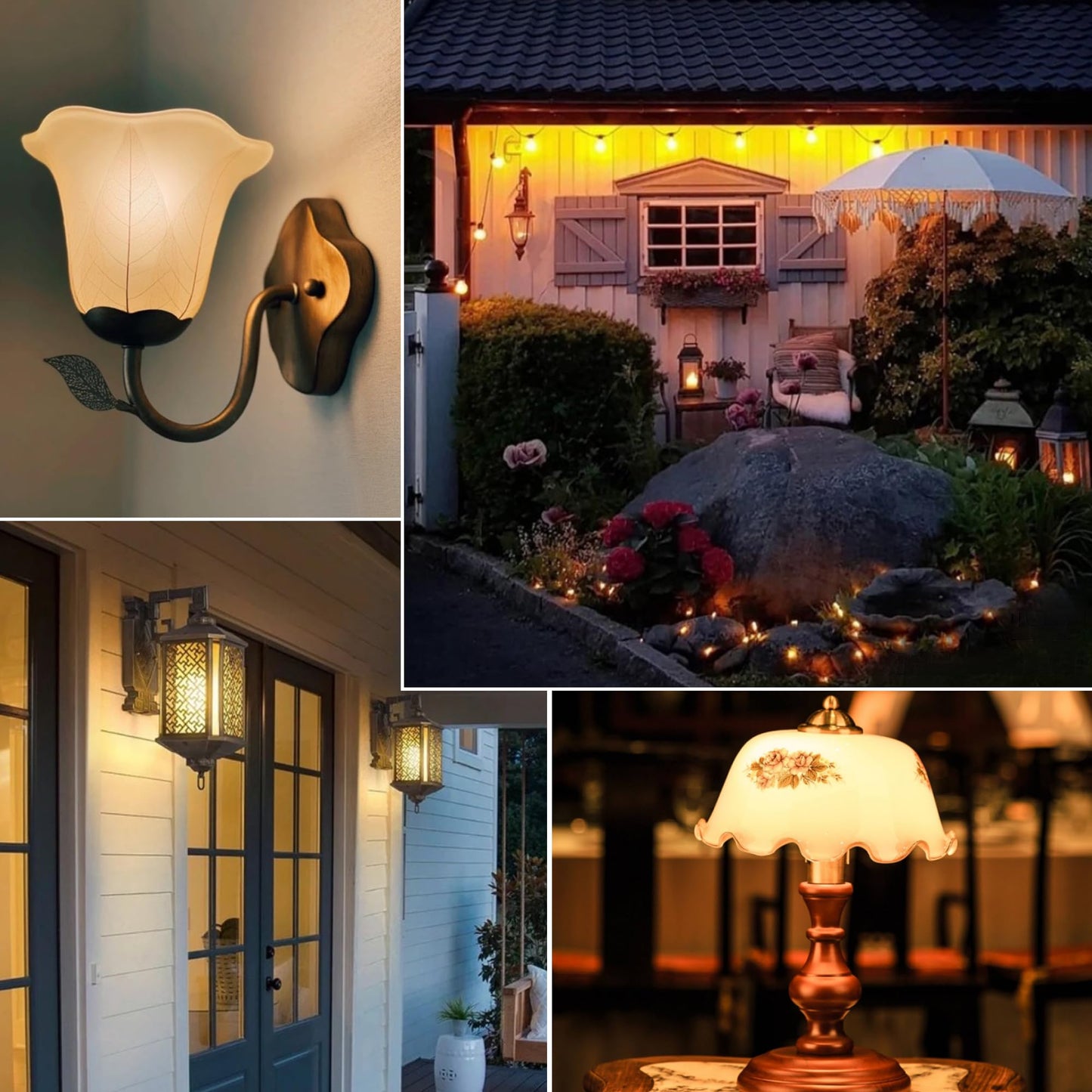 Grensk E26 Low Wattage LED Light Bulbs,1Watt Small Edison Bulbs Equivalent to 10W Amber Light Bulbs,2200K Warm White,80Lumens,15pcs.